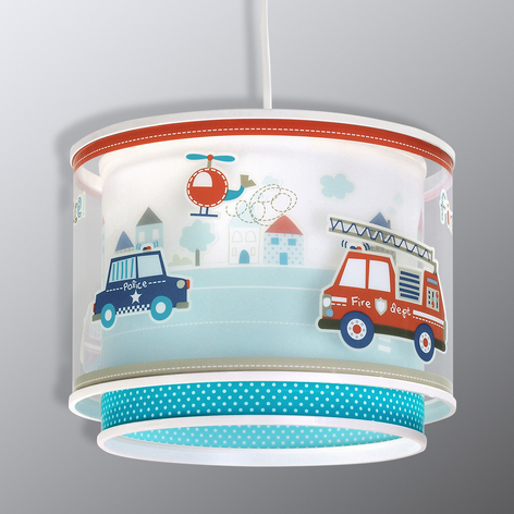 Police - lampada a sospensione per bambini
