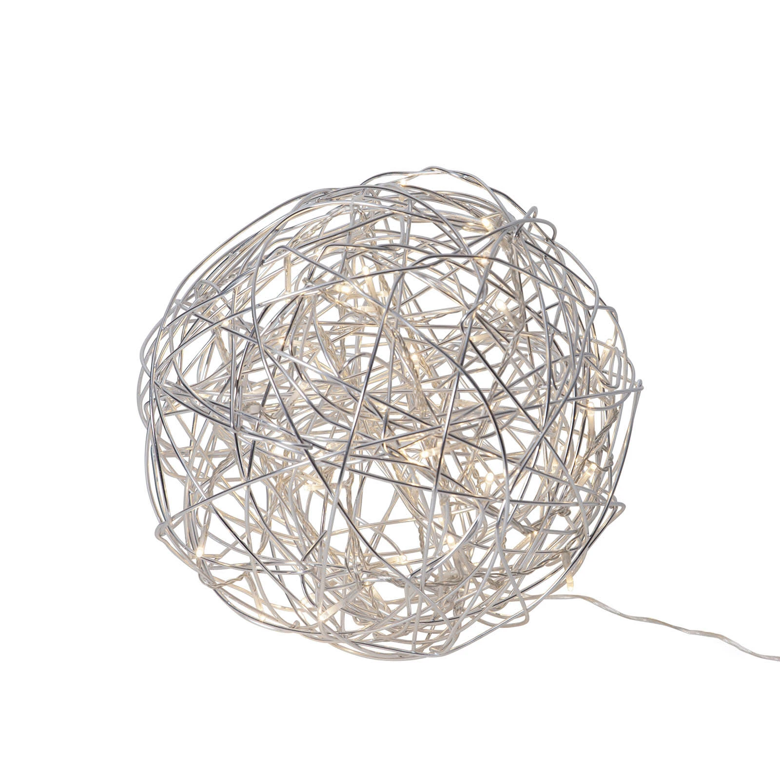 Ghirlandă decorativă LED pentru exterior, diametru 30 cm
