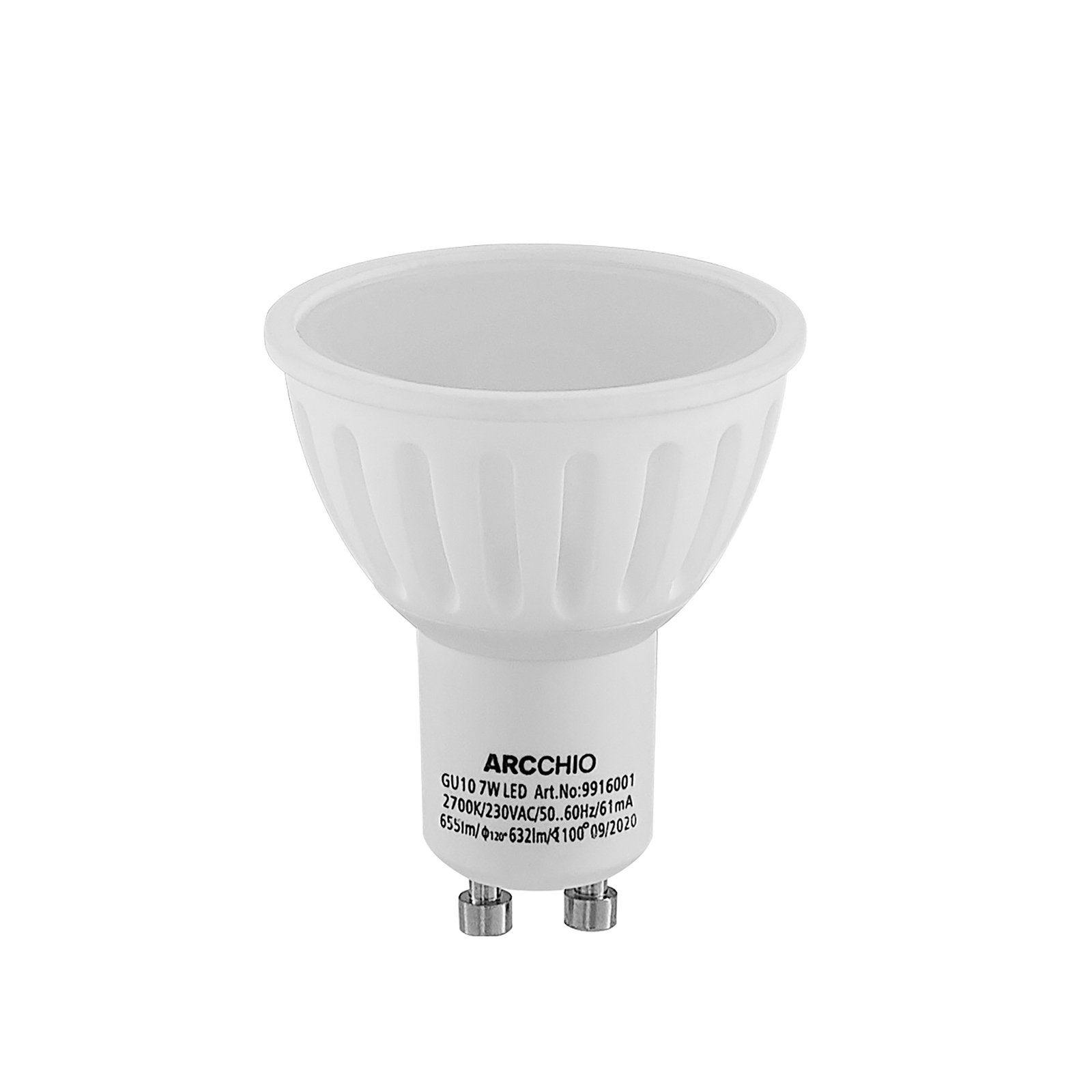 Arcchio LED reflektor GU10 100° 5W 3000 K 2-es klt