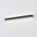 LED-Wandleuchte Soft, Breite 90 cm, graphit