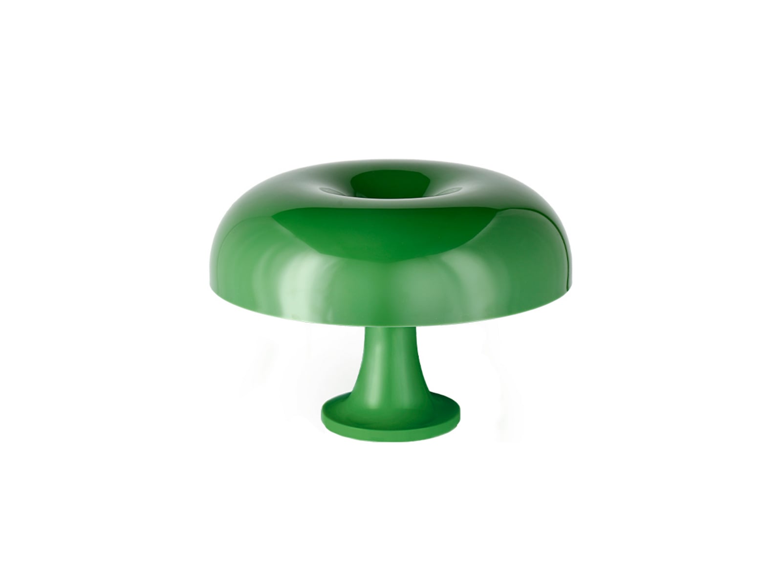 Lampe à poser Artemide Nessino, verte, hauteur 22 cm