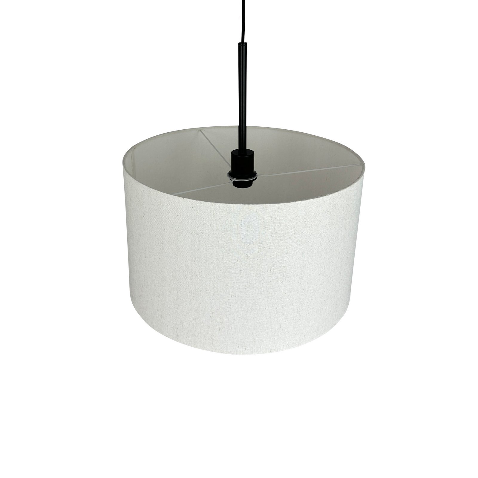 Dyberg Larsen Lampa wisząca Calix, wysokość 50 cm, naturalna biel