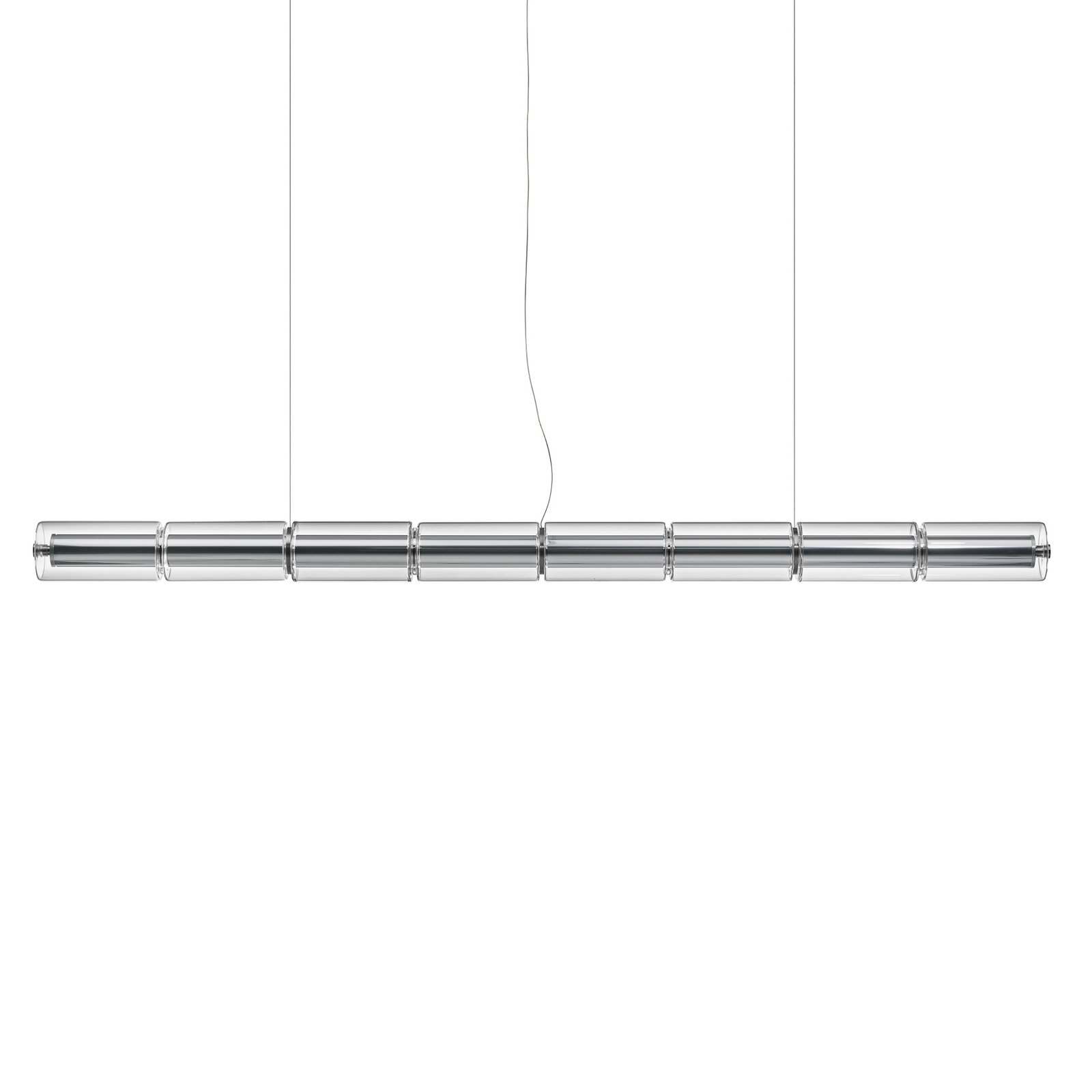 FLOS LED-Hängeleuchte LUCE CILINDRICA S1, Glas
