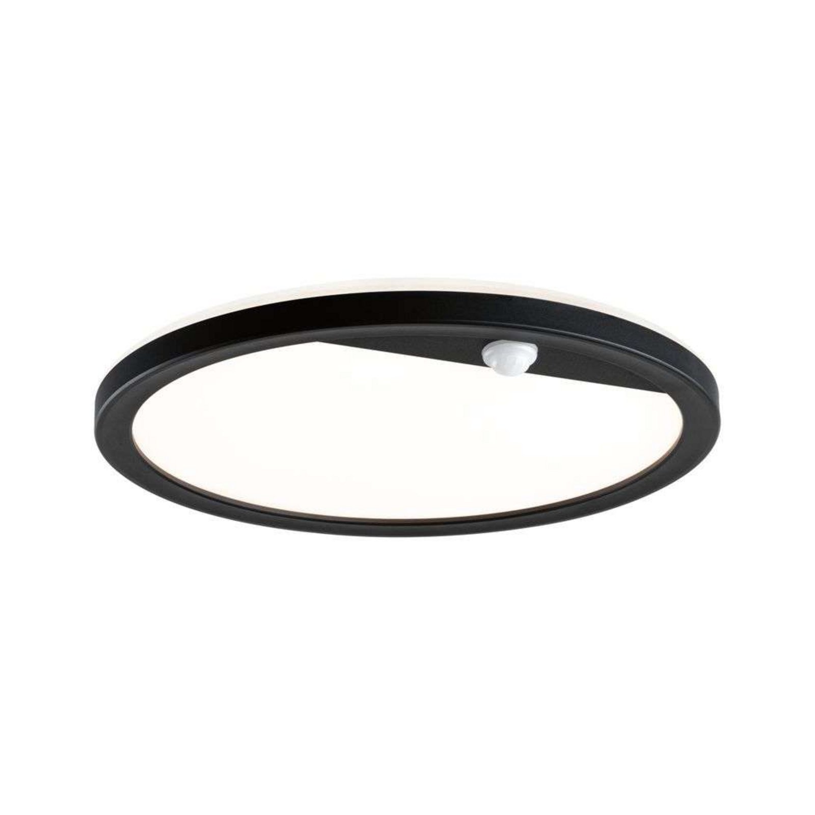 Lamina Utomhus Vägg-/Plafond m/Sensor Round SWR Svart - Paulmann