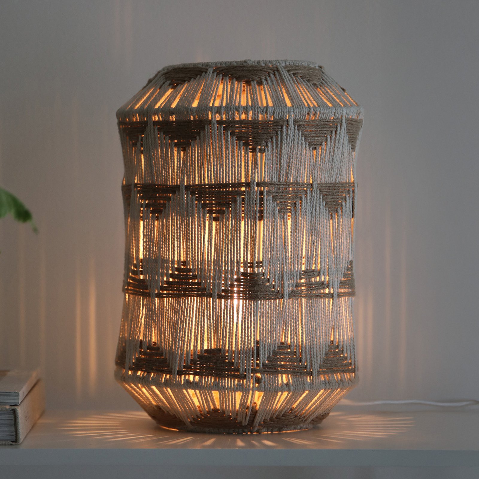 Ano Table Lamp Beige/Nougat - Markslöjd