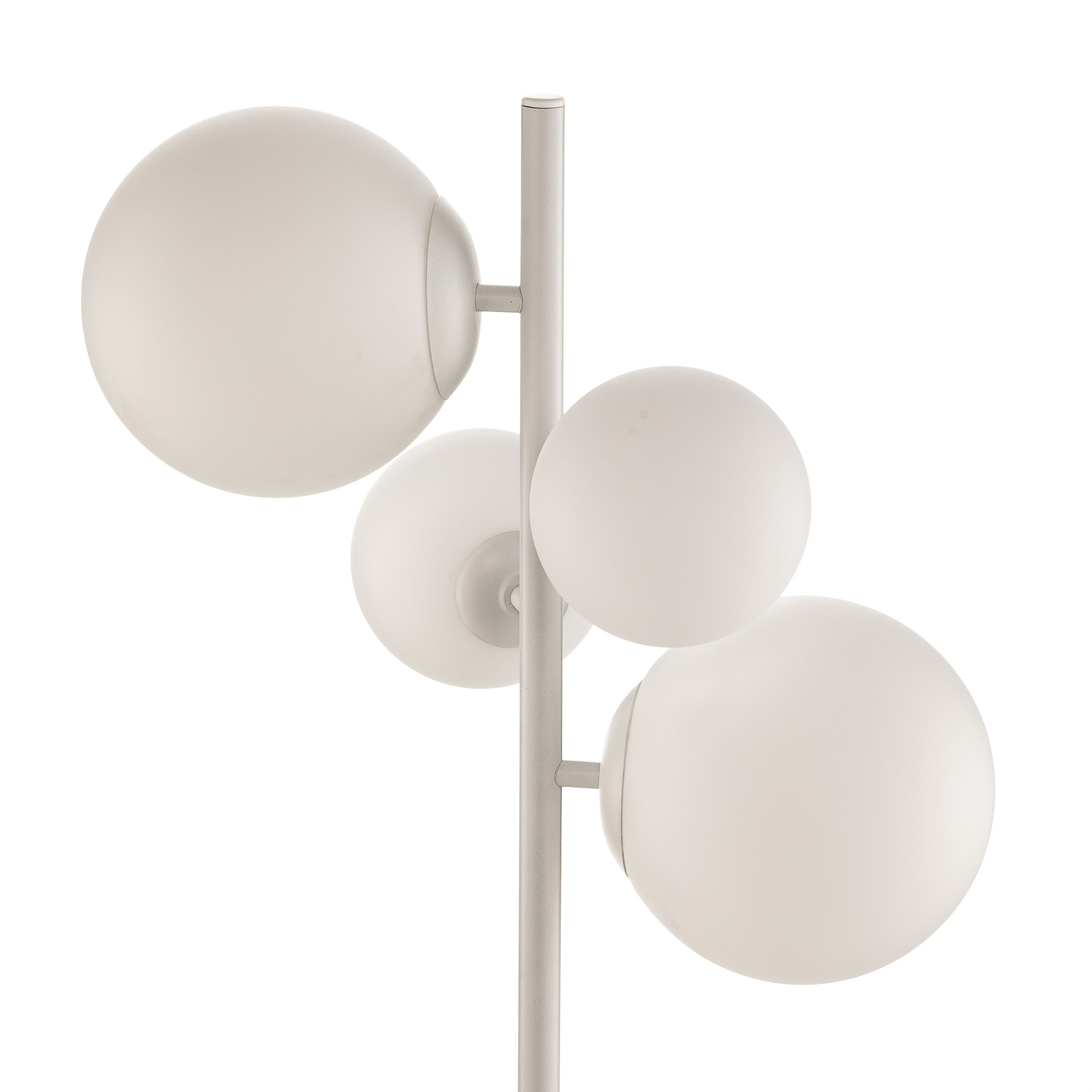 Dione Stehleuchte, weiß, 4-flammig - ALDEX