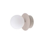 Art Deco Candeeiro de Parede/Tecto IP44 Mud/White - Globen Lighting