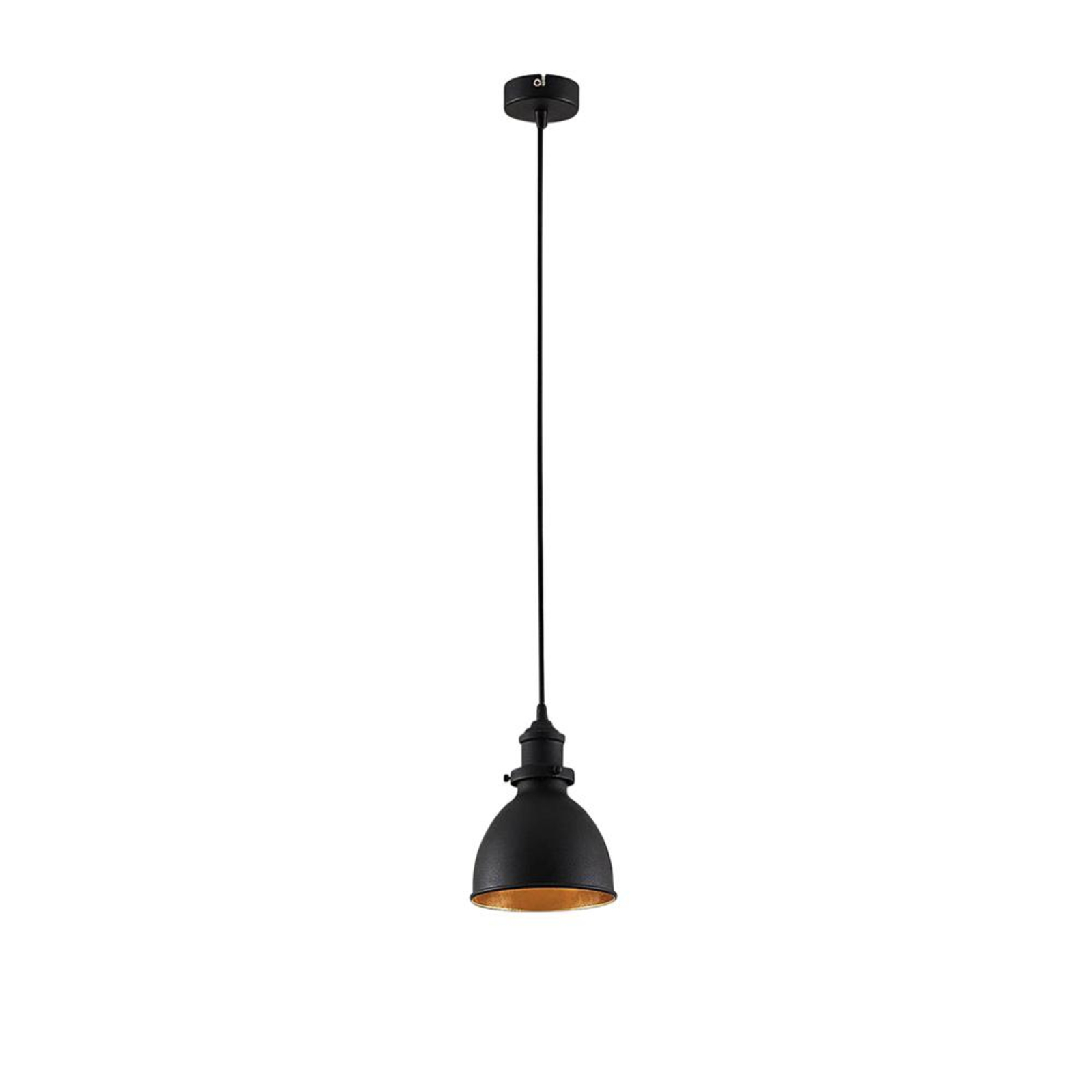 Jasminka 1 Lustră Pendul Black/Gold - Lindby