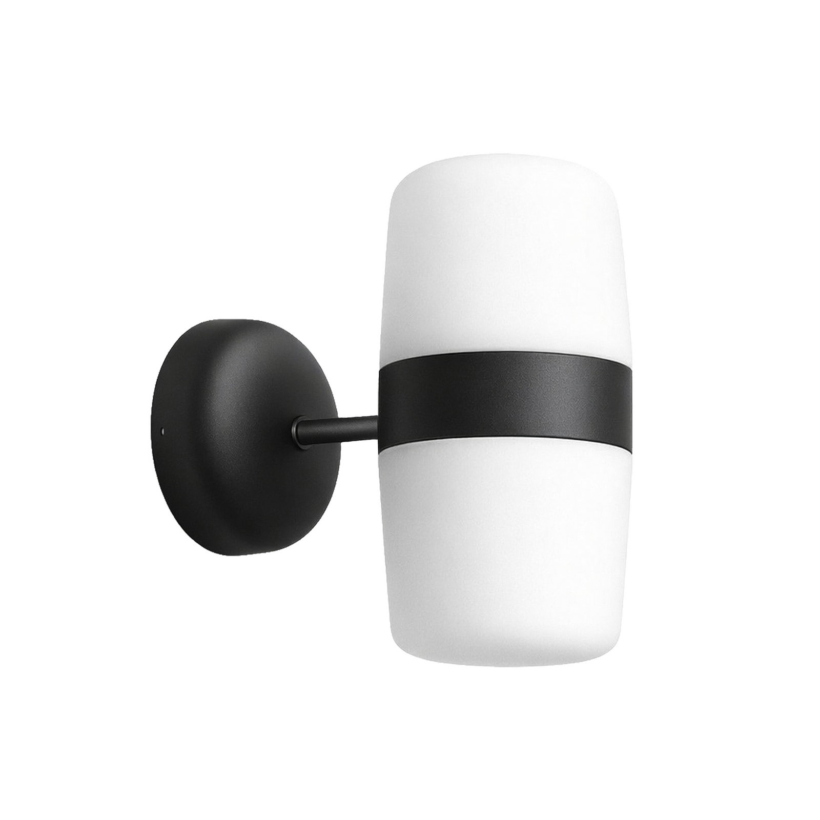 Northern LED wandlamp Hall, matzwart, Ø 23 cm, 2-lamps