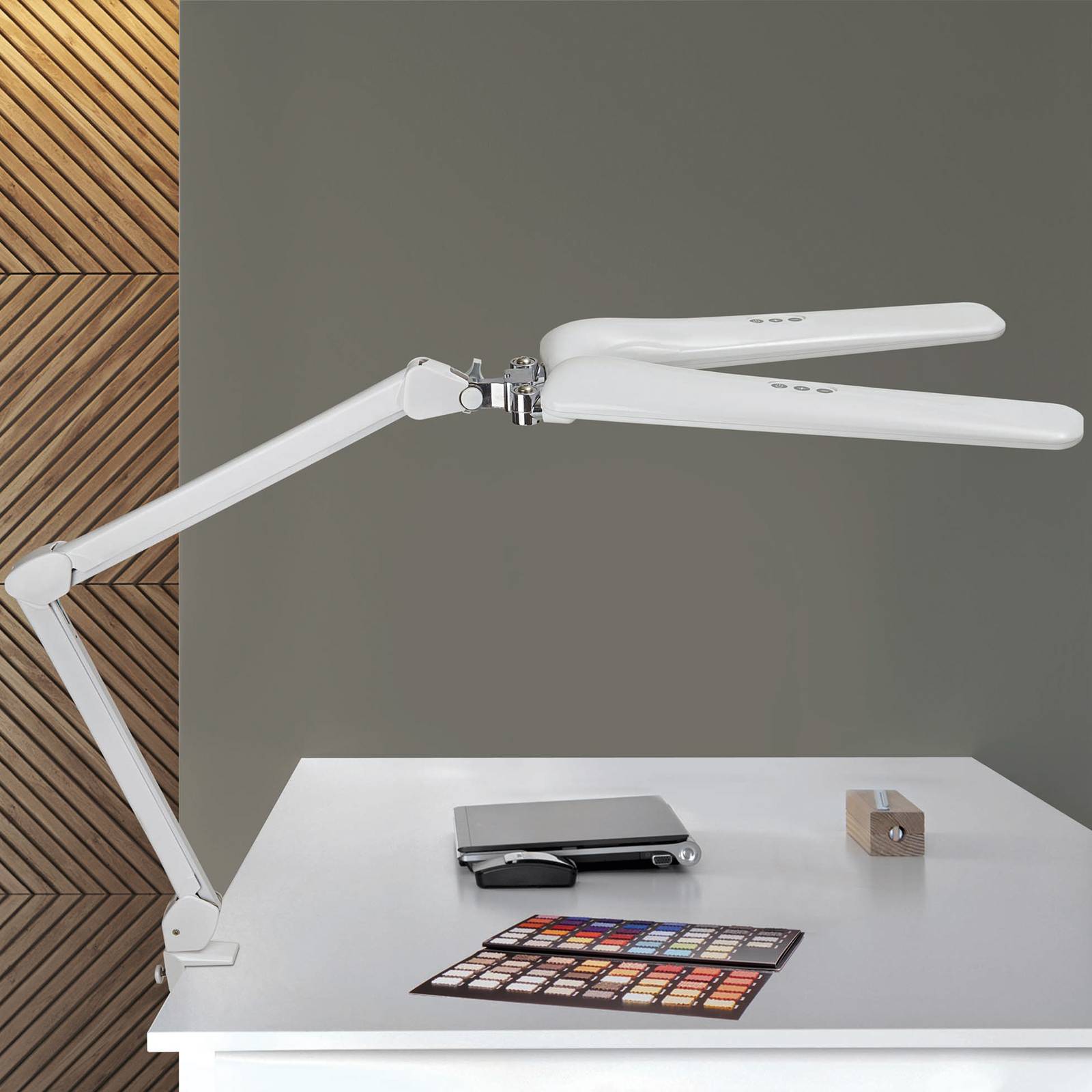 E-shop Upínacia LED lampa MAULcraft duo, stmievateľná