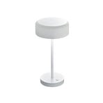 Candeeiro de mesa LED BANKAMP Mesh com regulador de intensidade, branco