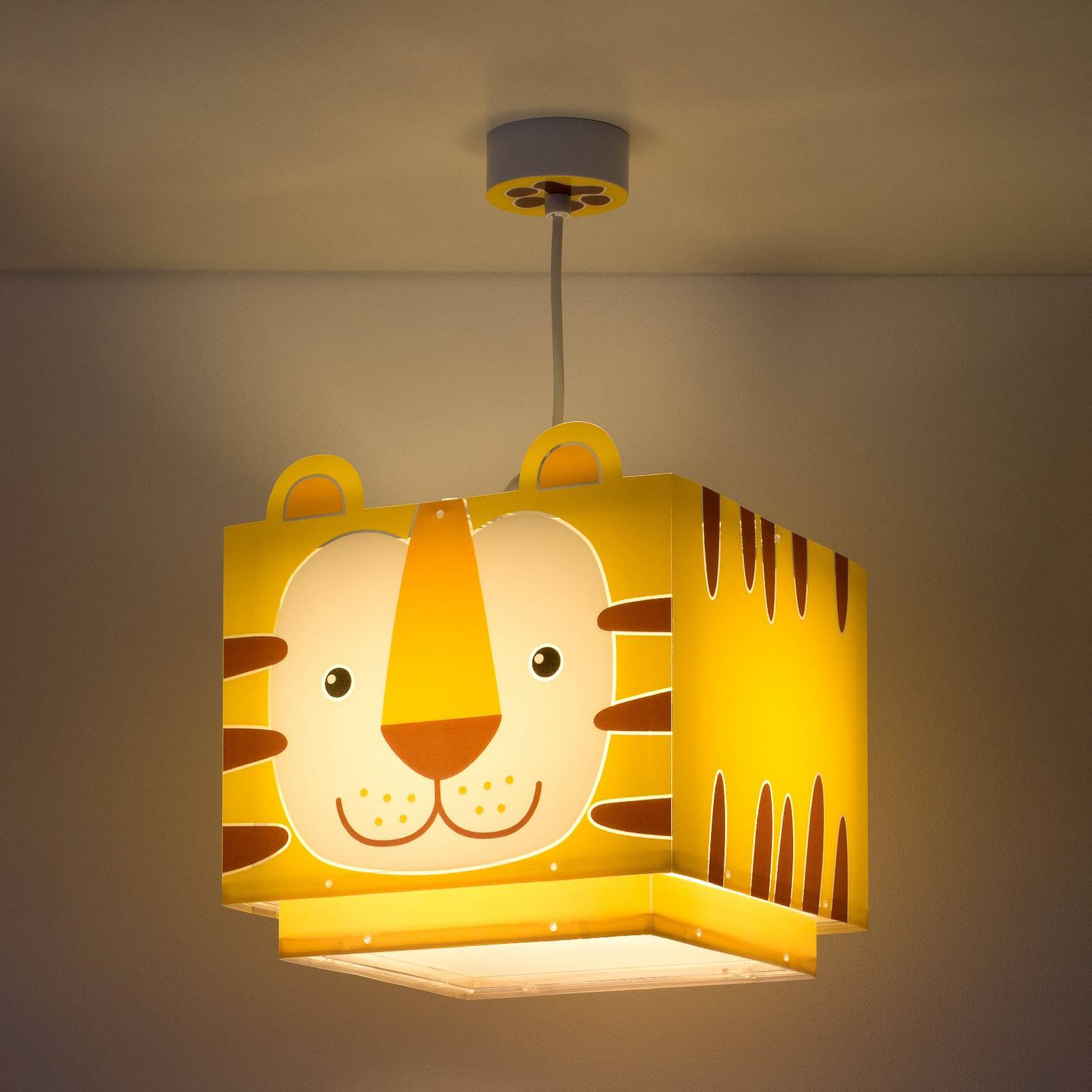 E-shop Detské závesné svietidlo Little Tiger, 1 svetlo