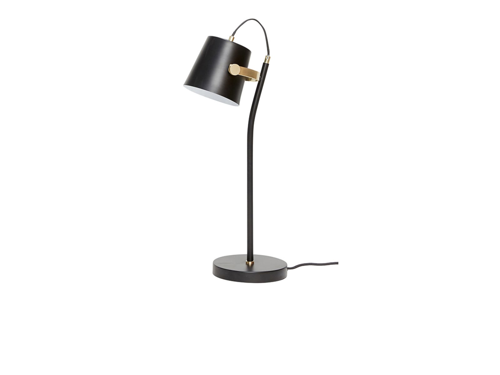 Architect Bordlampe Black Hübsch - Stue - Metal