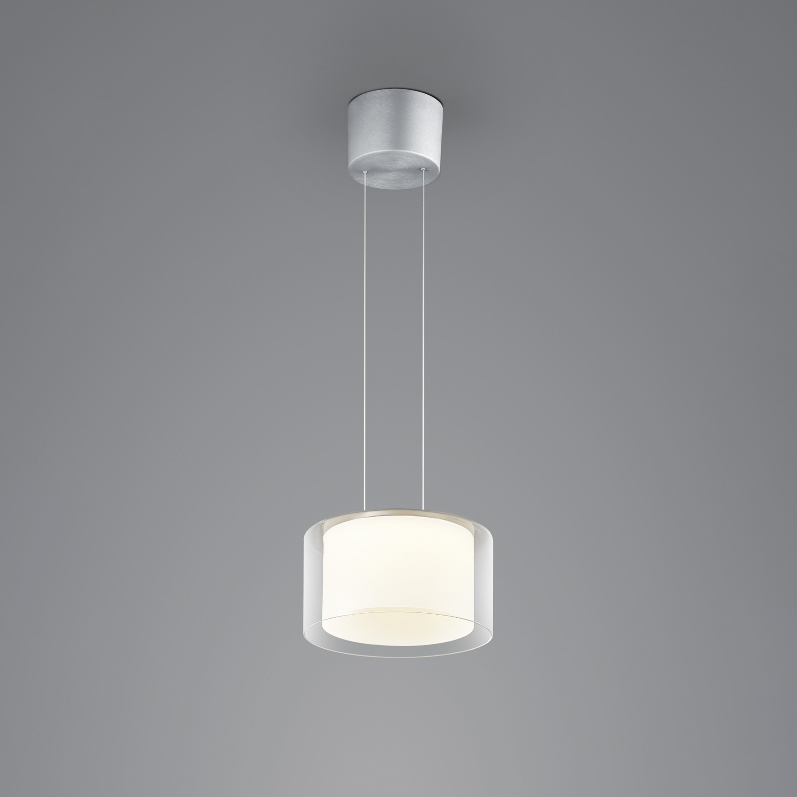 BANKAMP Grand Clear LED pendant light, one-bulb