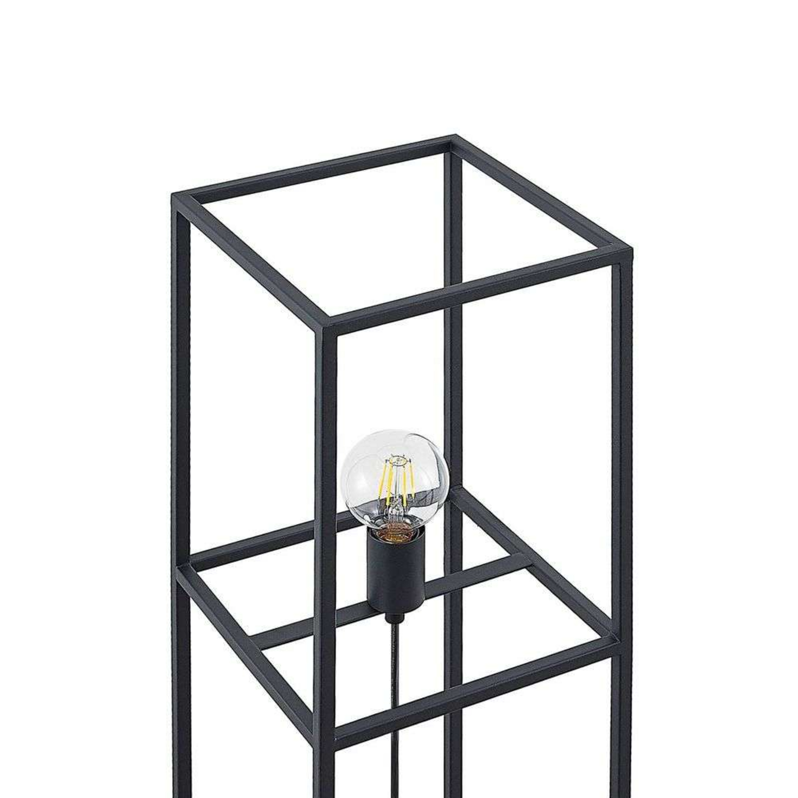 Jordana Floor Lamp Black - Lindby