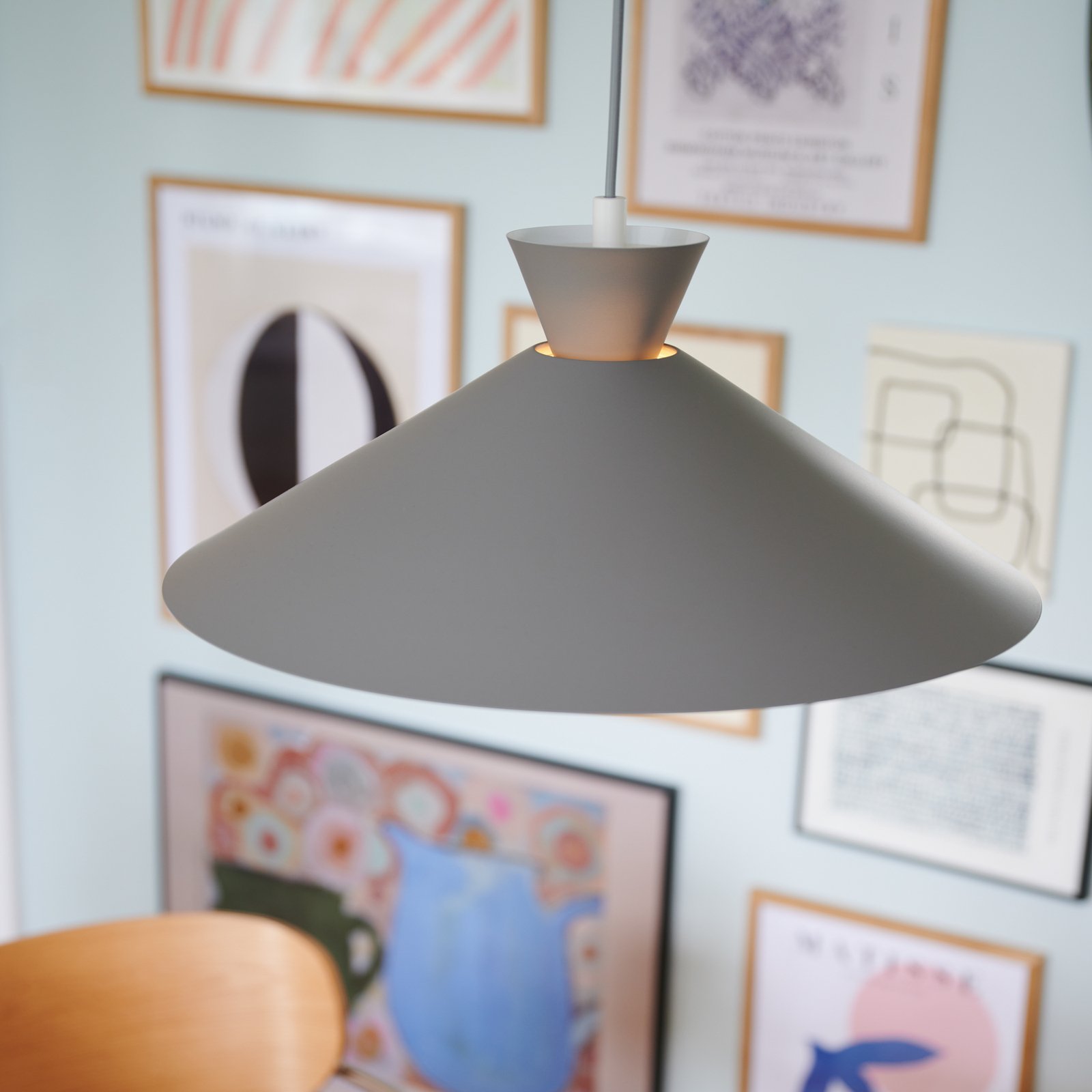 Dial 45 Pendelleuchte Grey - Nordlux