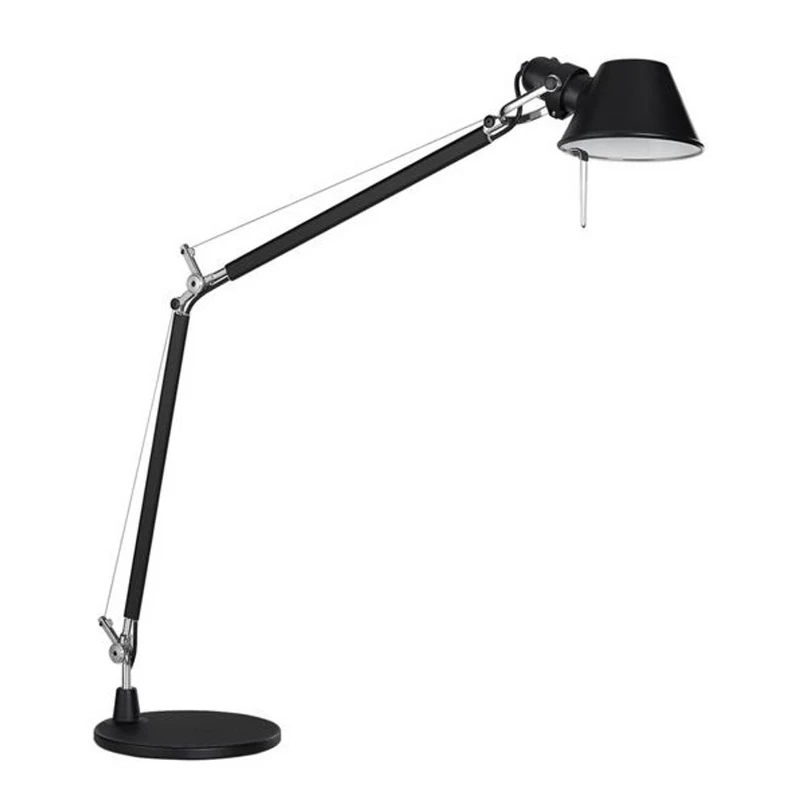 Artemide – Tolomeo Tischleuchte E27 Schwarz m/Schwarz Fuß