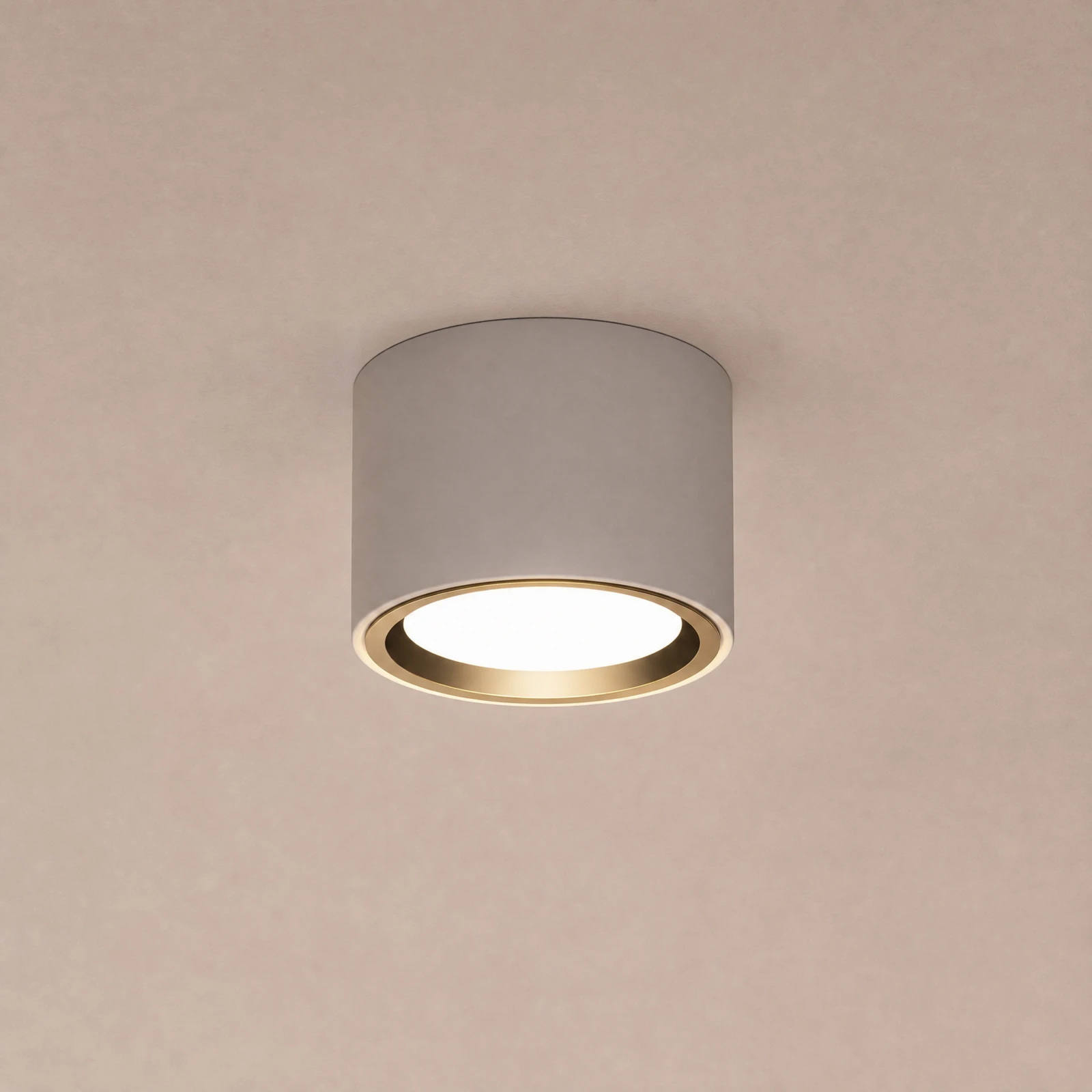 LED-Downlight Fallon 3-step-dim, weiß/stahl