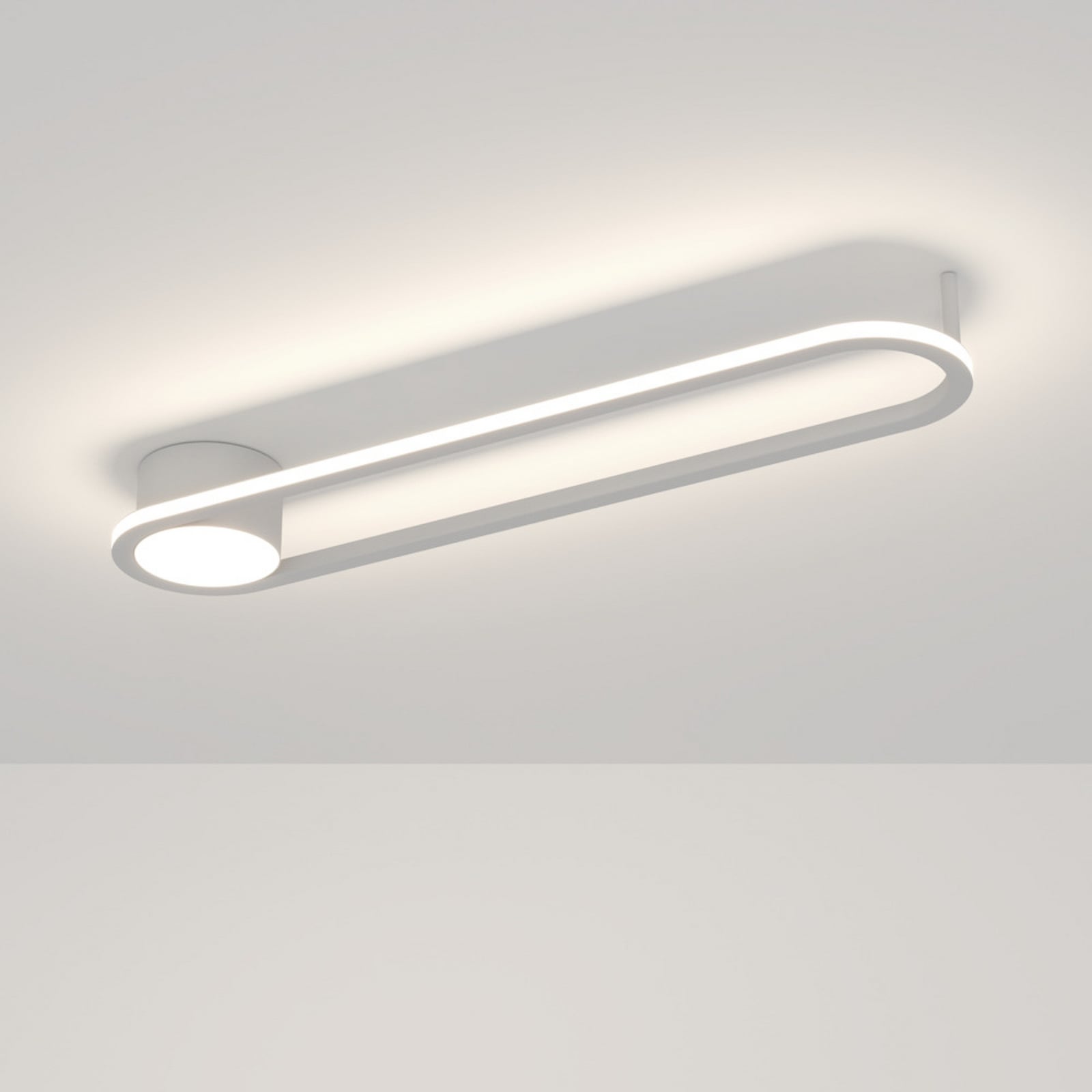 EGLO COLLECORVINO LED stropna svjetiljka, bijela, duljina 50 cm, CCT