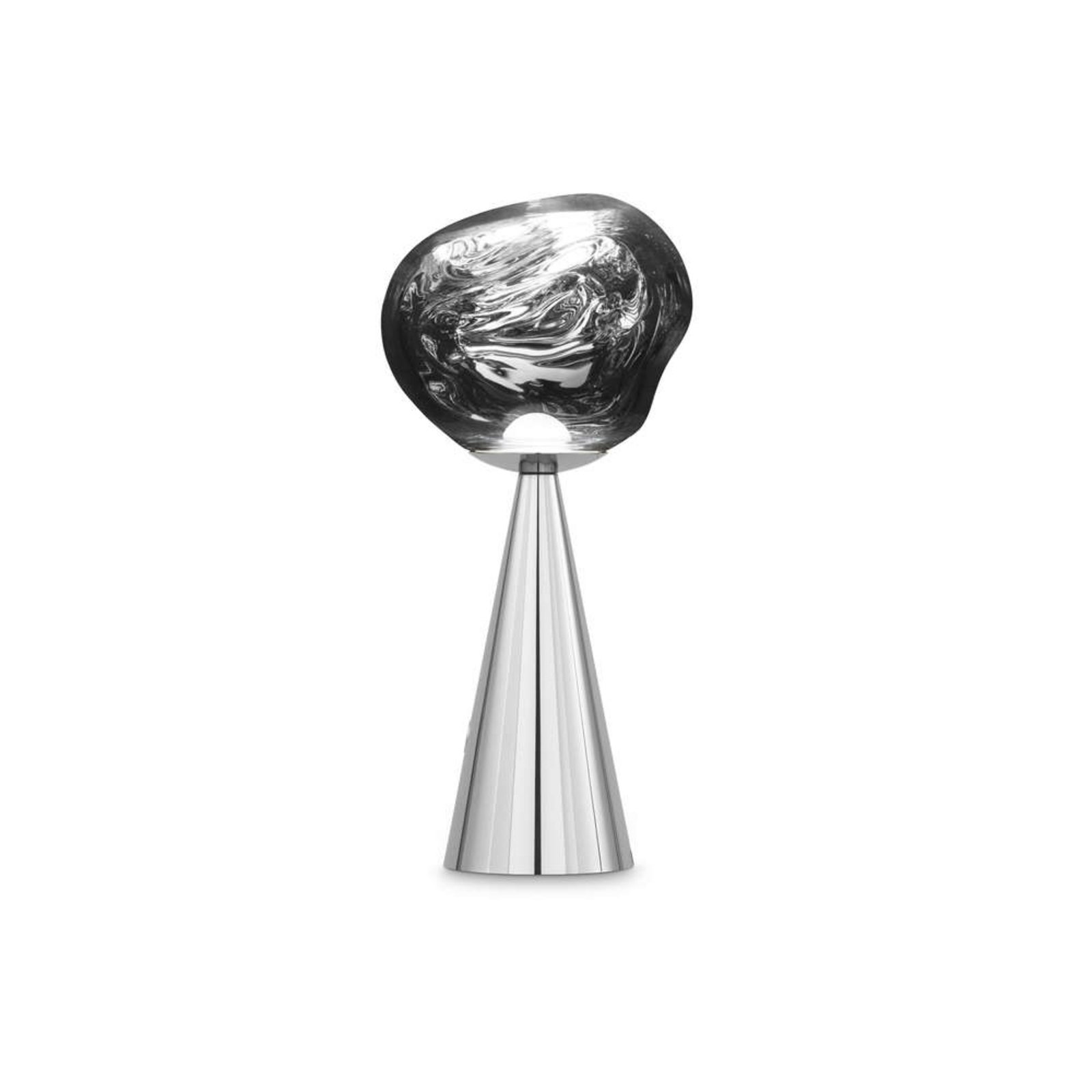 Melt Portable Candeeiro de Mesa Silver - Tom Dixon