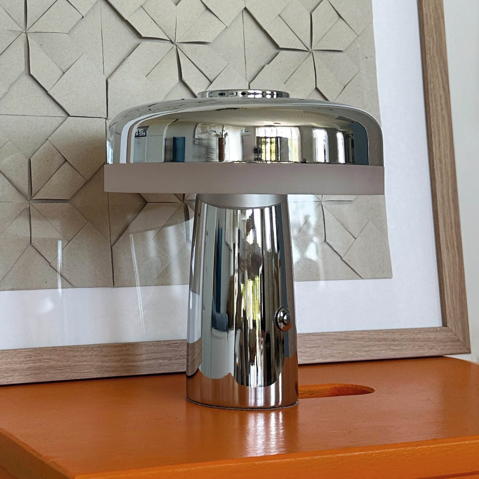 Porter LED Portable Tischleuchte Chrom - DybergLarsen