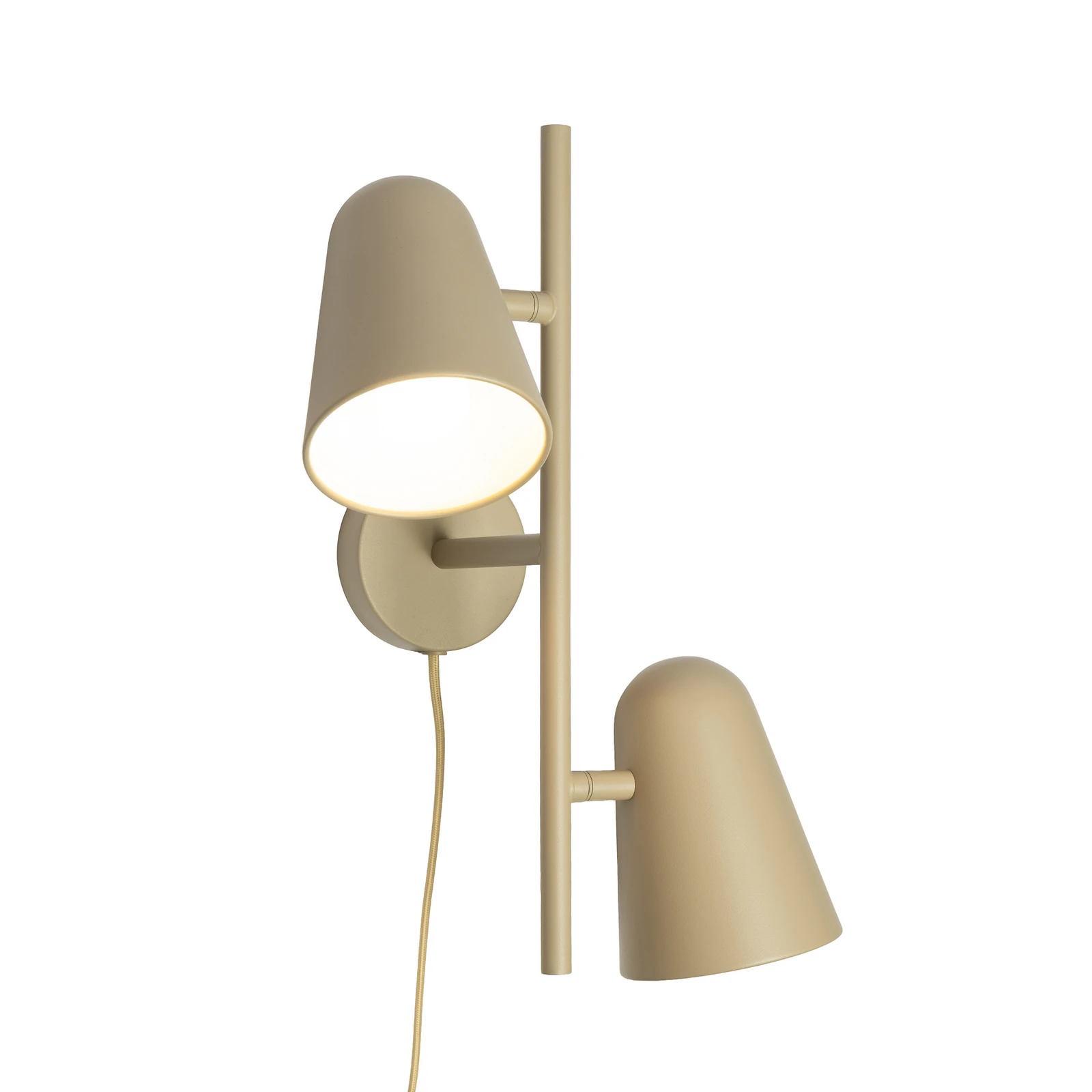 It's about RoMi sienas lampa „Salamanca”, smilškrāsā, augstums 43 cm