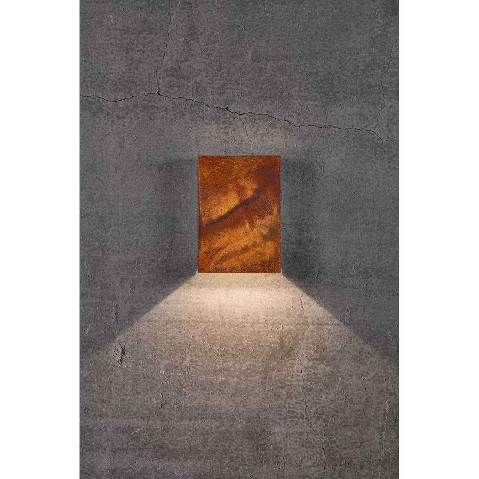 Fold 15 LED V&auml;gglampa Corten Nordlux - Aluminium