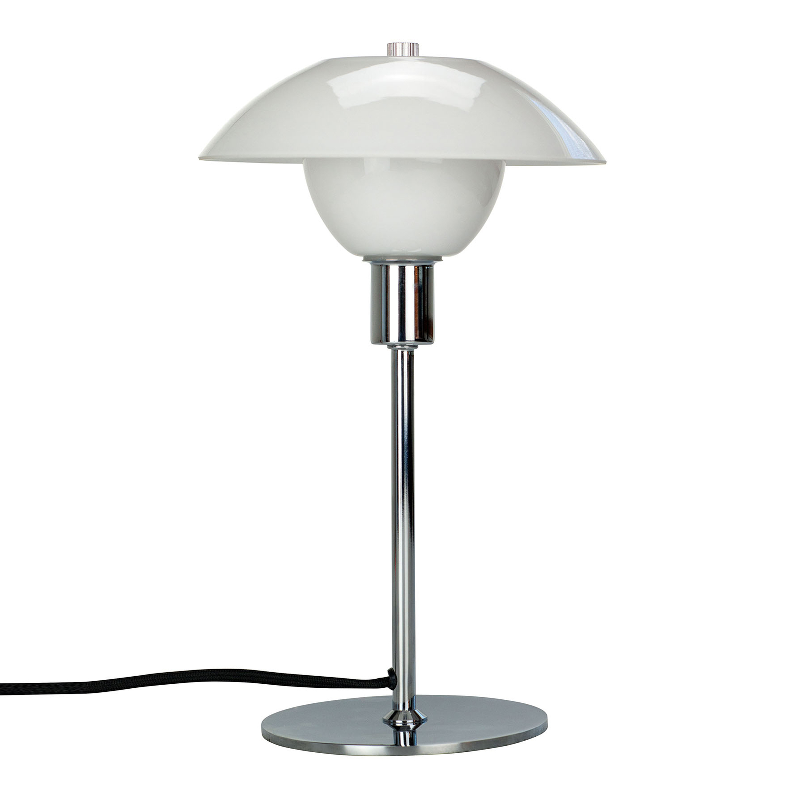 DYBERG LARSEN Bergen lampada da tavolo paralume in vetro Ø 20cm