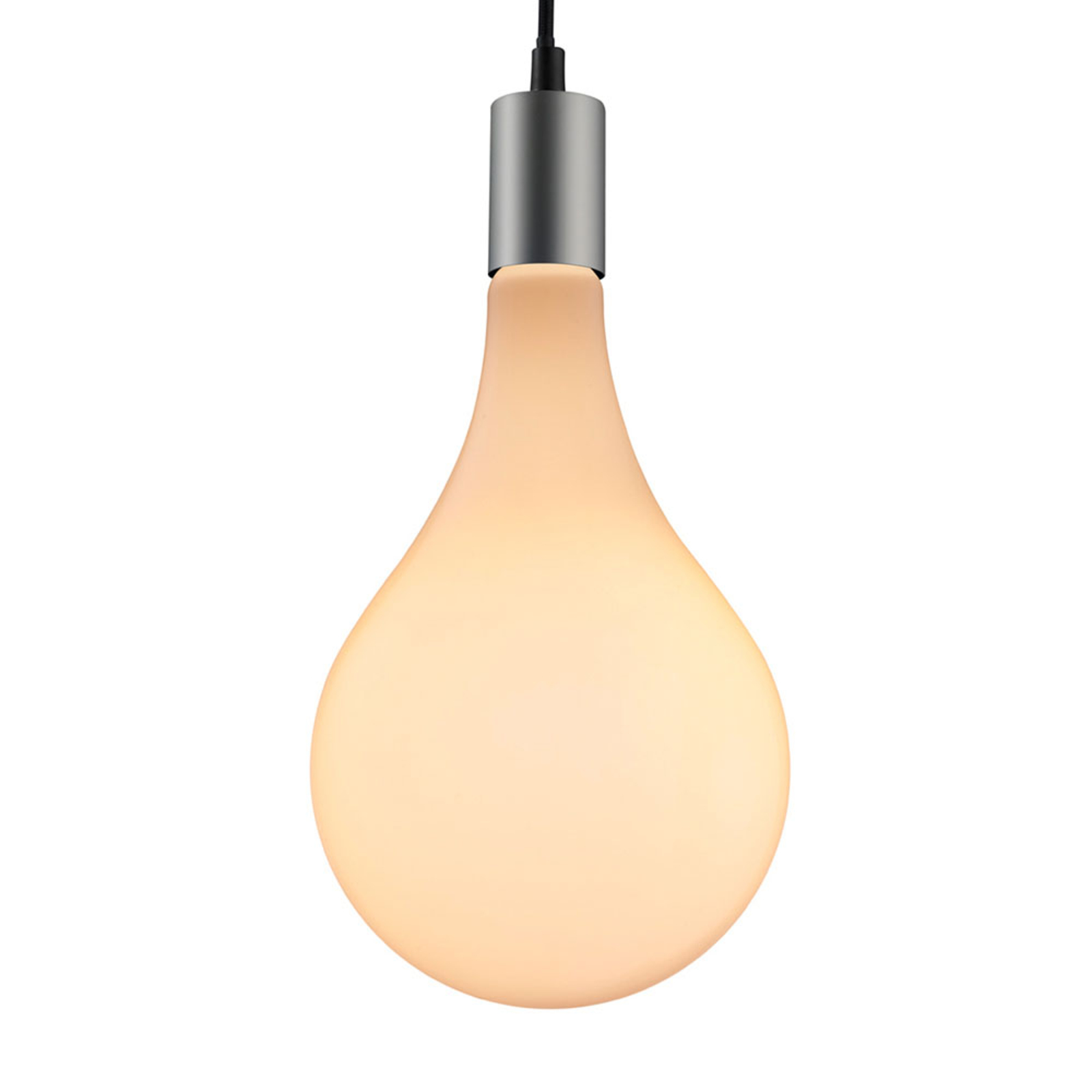 Reality Leuchten WiZ E27 Giant golf ball LED bulb 6.5W dim CCT matt, glass, E27, 6.5 W, energy efficiency: B, L: 31 cm