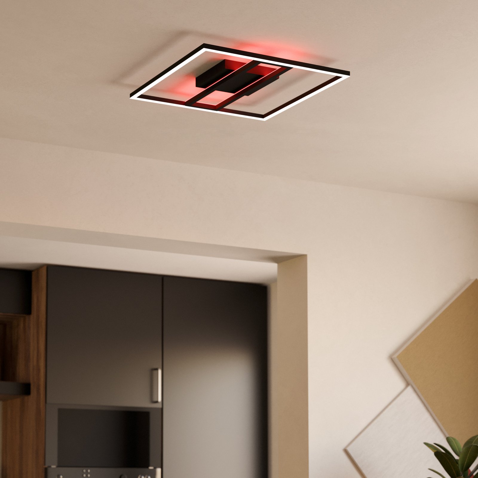 EGLO connect Calagrano-Z griestu gaisma 45cm x 45cm EGLO connect Calagrano-Z griestu gaisma 45cm x 45cm