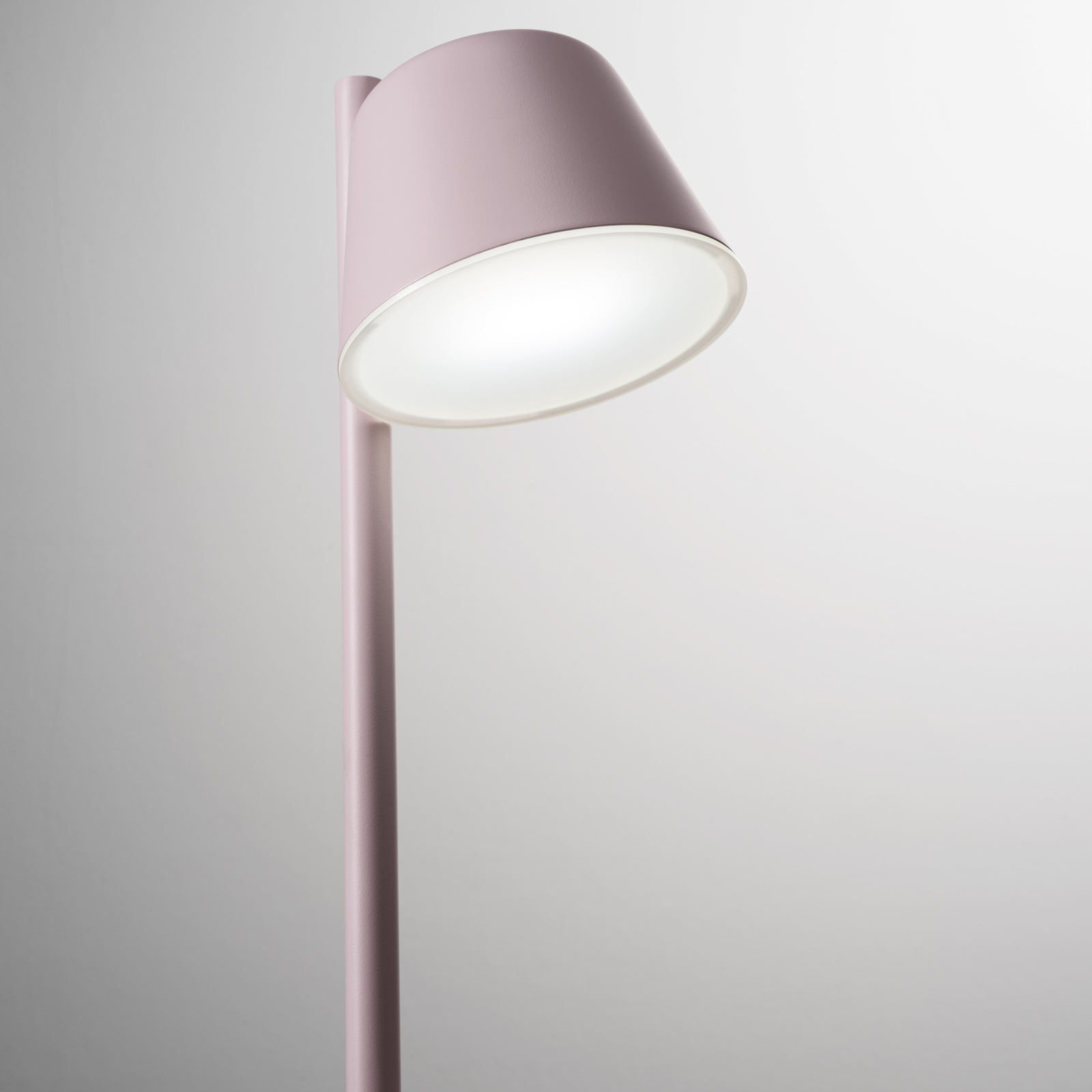 Prandina Bima T1 USB LED-bordlampe rosa