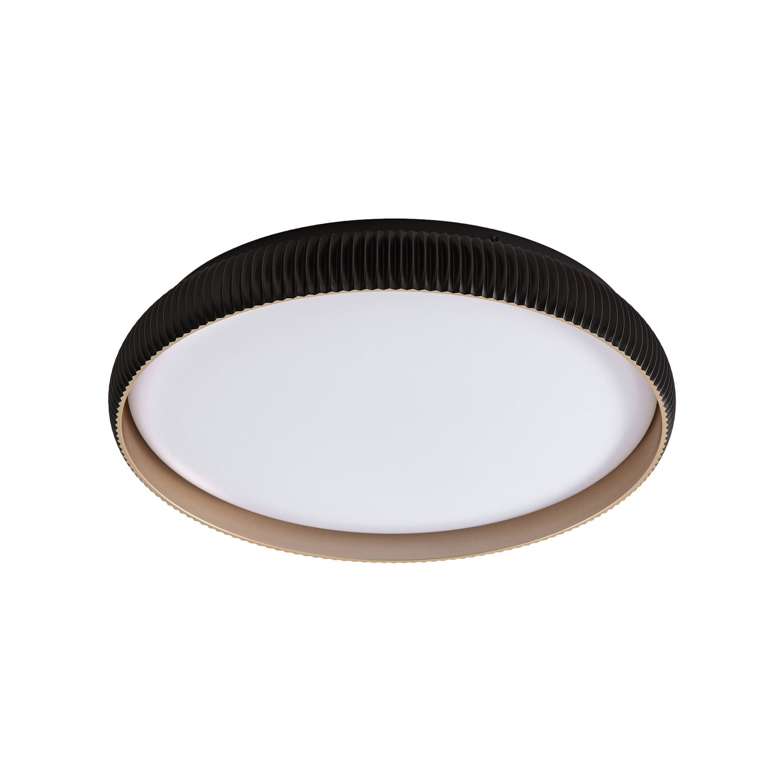Lindby LED-Deckenlampe Jovian, schwarz, Ø 40cm, CCT, dimmbar Lindby LED-Deckenlampe Jovian, schwarz, Ø 40cm, CCT, dimmbar