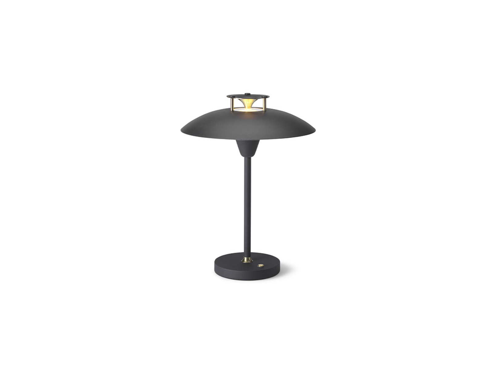 Stepp 1-2-3 Portable Lampada da Tavolo IP54 Black - Halo Design