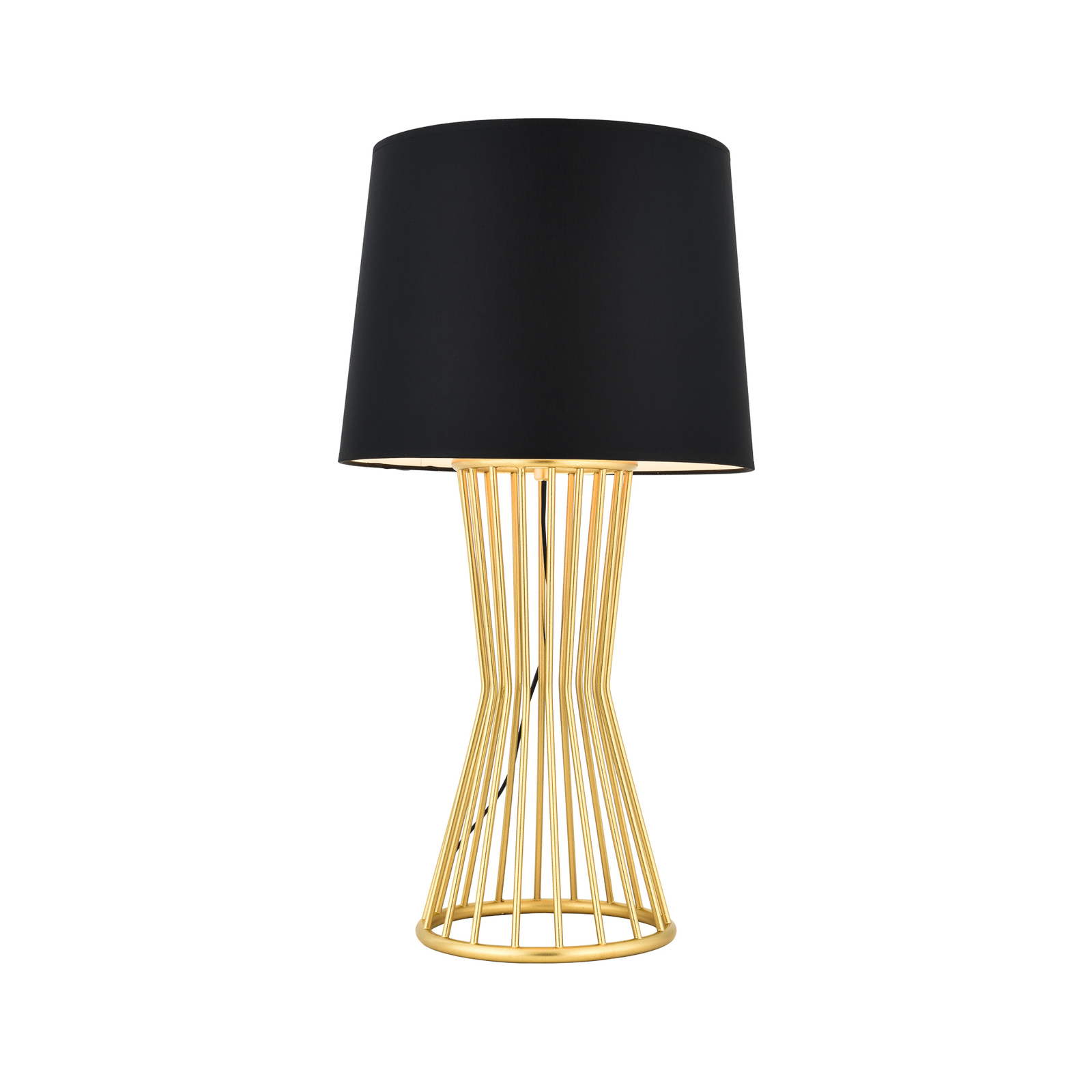 HML-9073-1BSA table lamp in gold and black