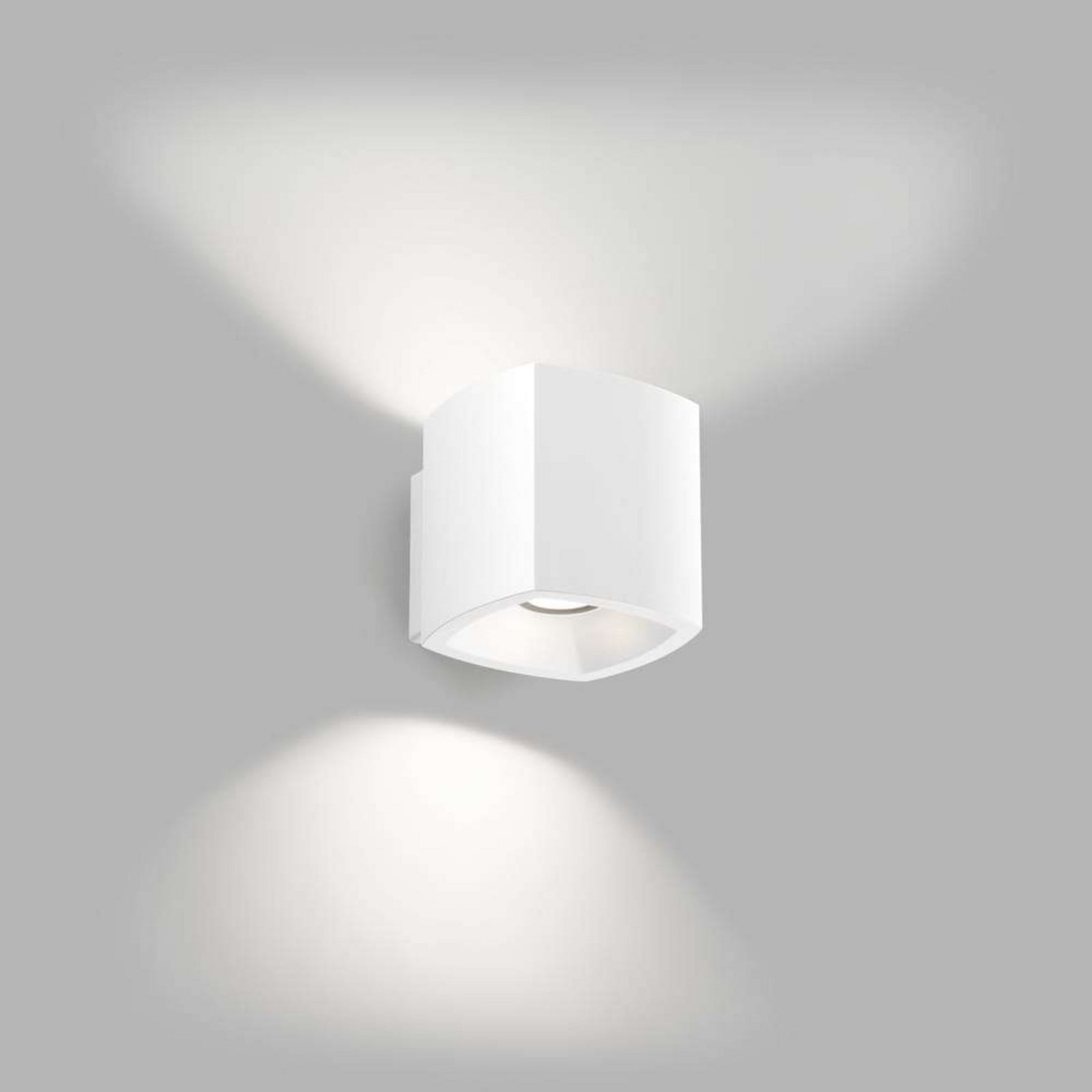 Mirage 1 Wandleuchte In/Out White LIGHT-POINT - Keller - Aluminium