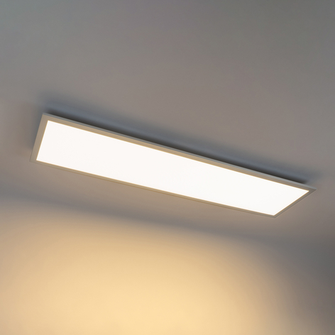 Prios Gelora LED-Panel, CCT, 120 cm x 30 cm