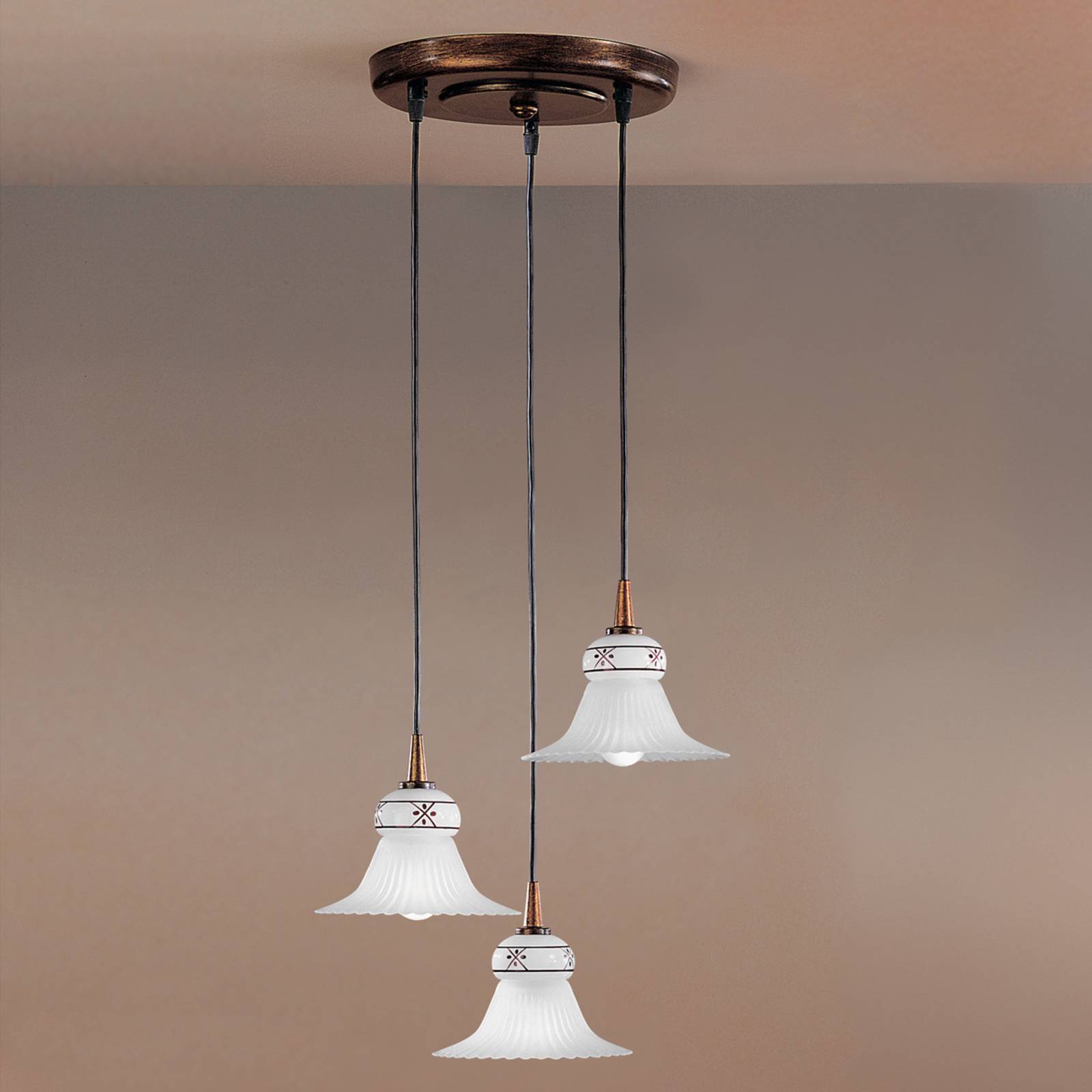 3-lichts hanglamp MAMI