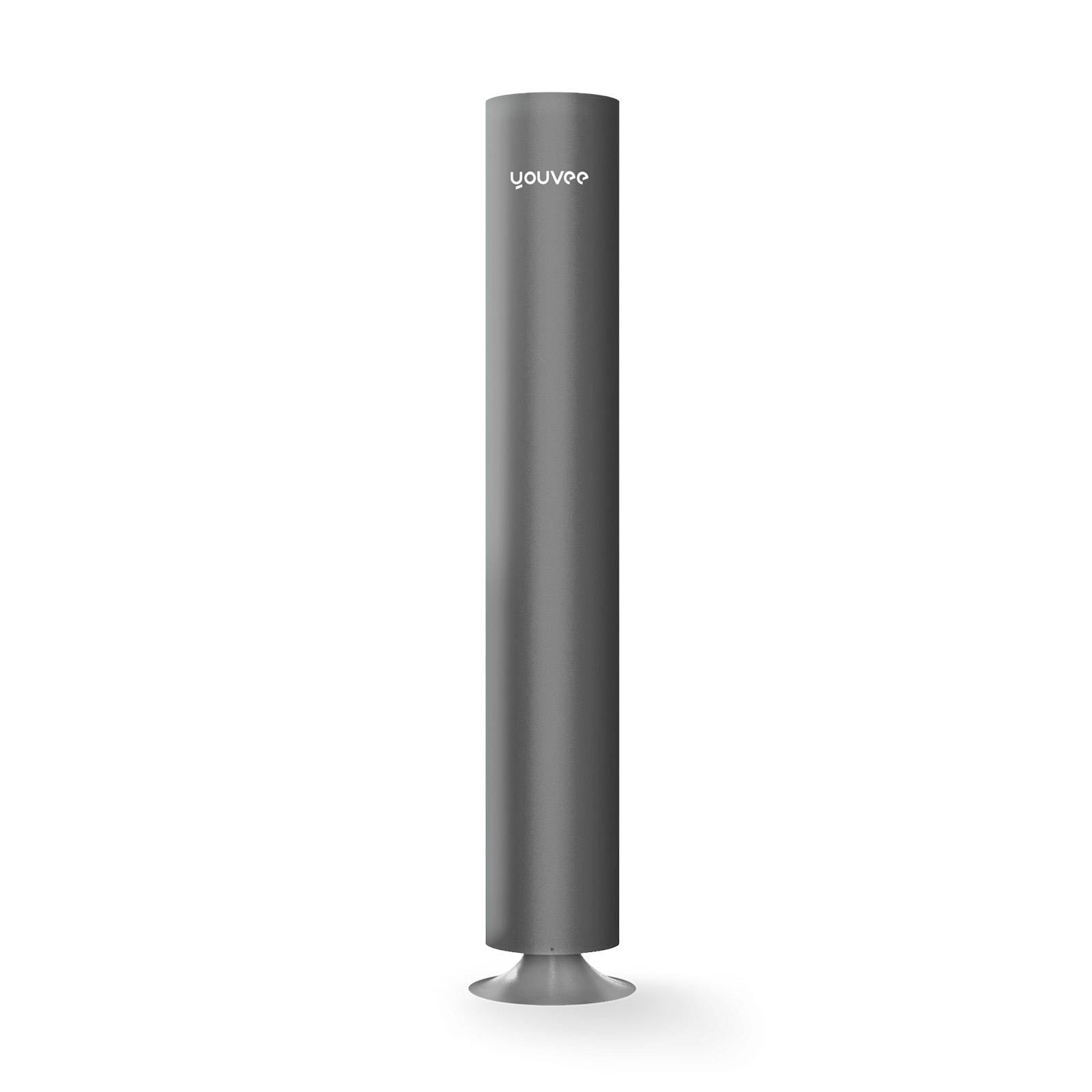 youvee UV-C air cleaner with CO2 sensor anthracite