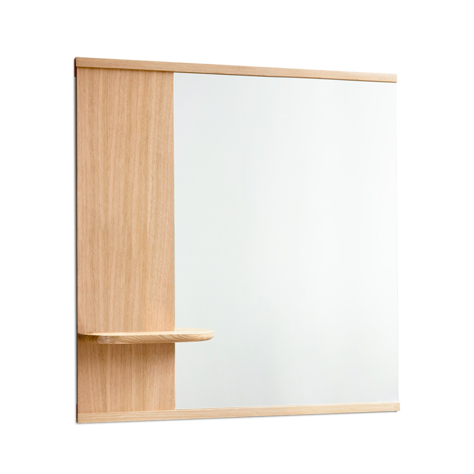 Mirror With A Shelf Tükör 70cm Tölgy - Moebe