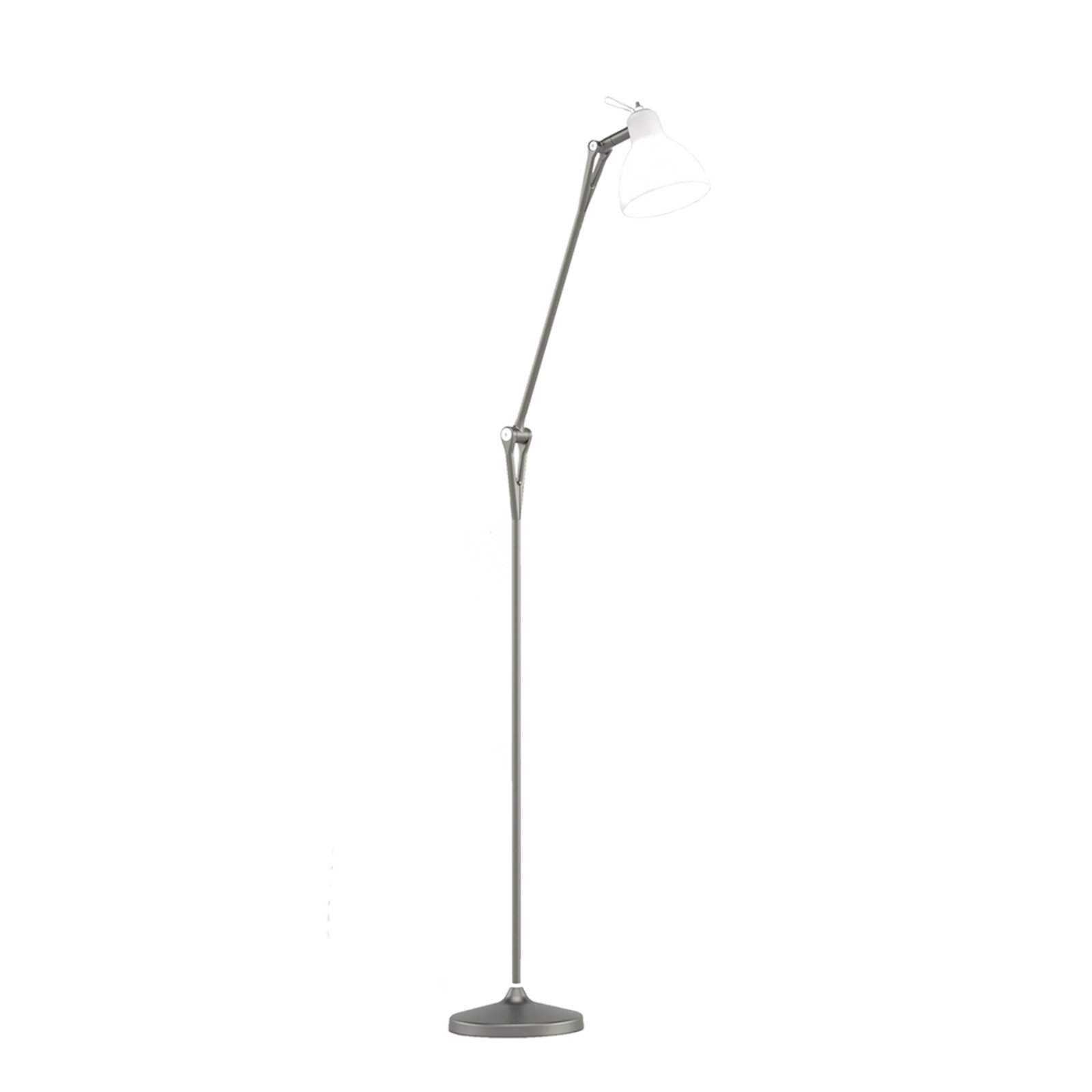 Luxy F1 Lampadar Graphite/Satin White - Rotaliana