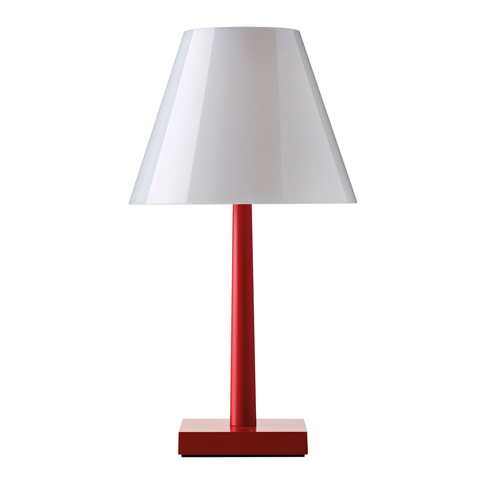 Rotaliana Dina+ T1 lampa stołowa LED czerwona