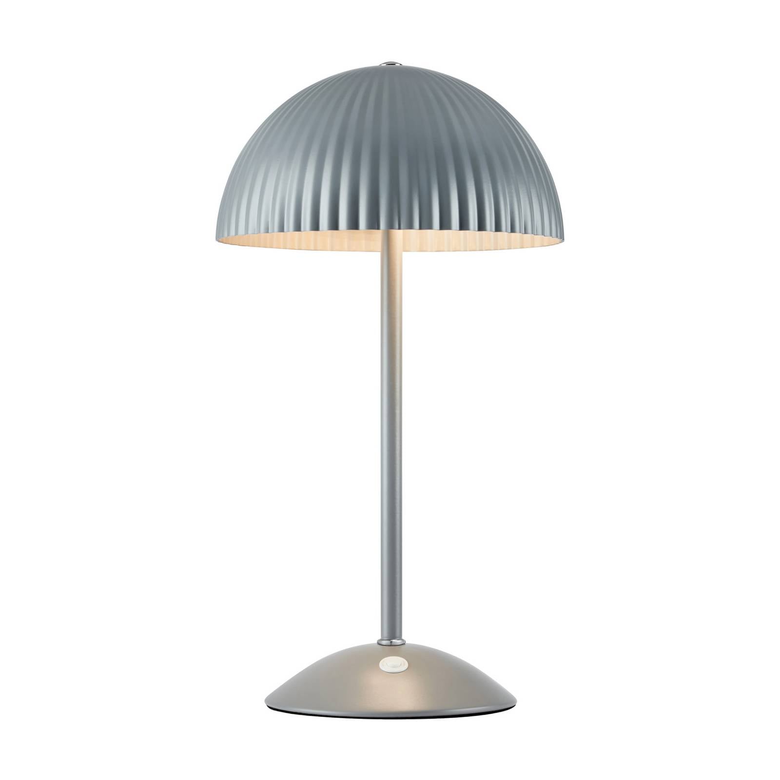 Markslöjd Lampe à poser Zin, gris, fer, hauteur 35,5 cm, G9