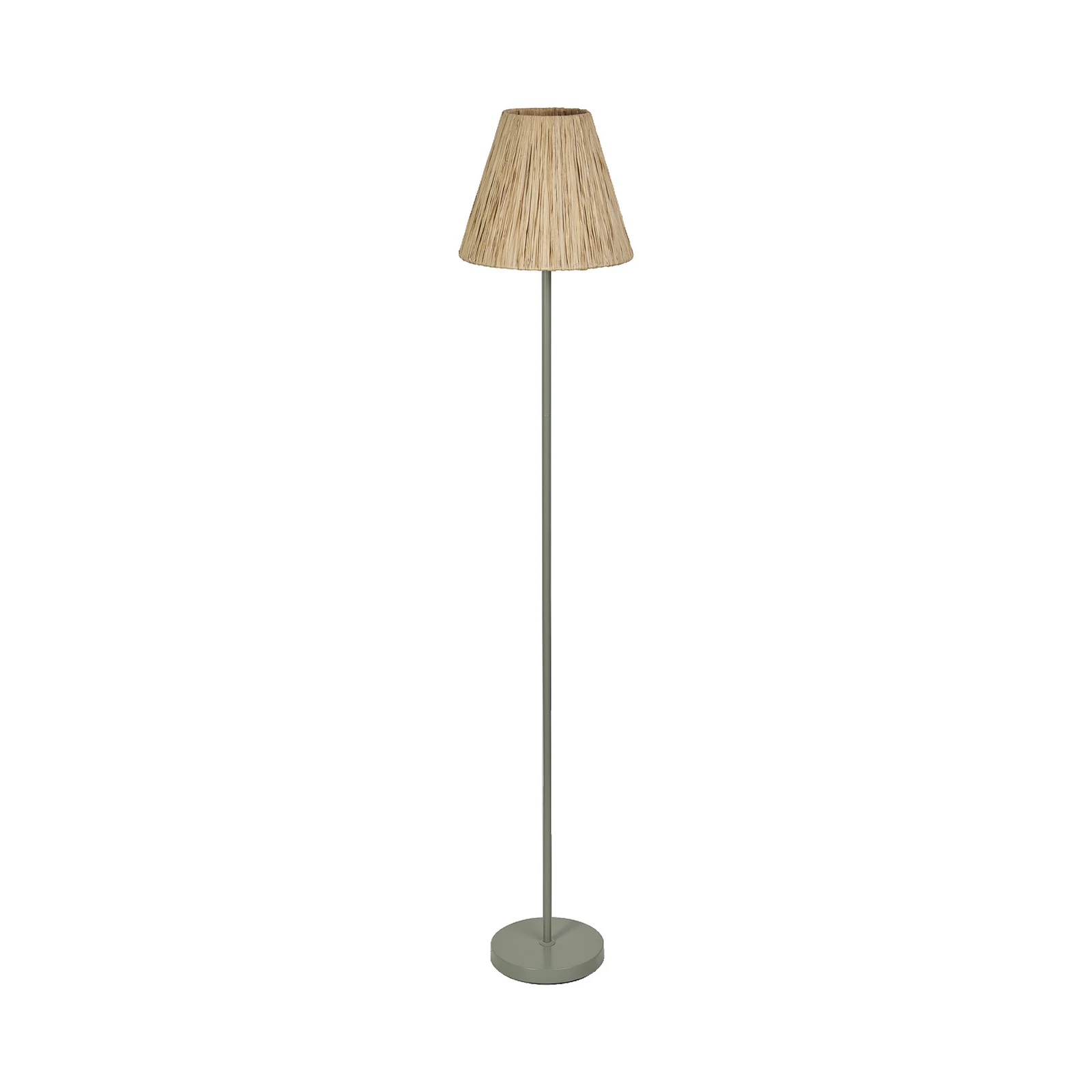 OSRAM Stehleuchte Decor Raffia, 1-fl., Bast naturfarben, E27