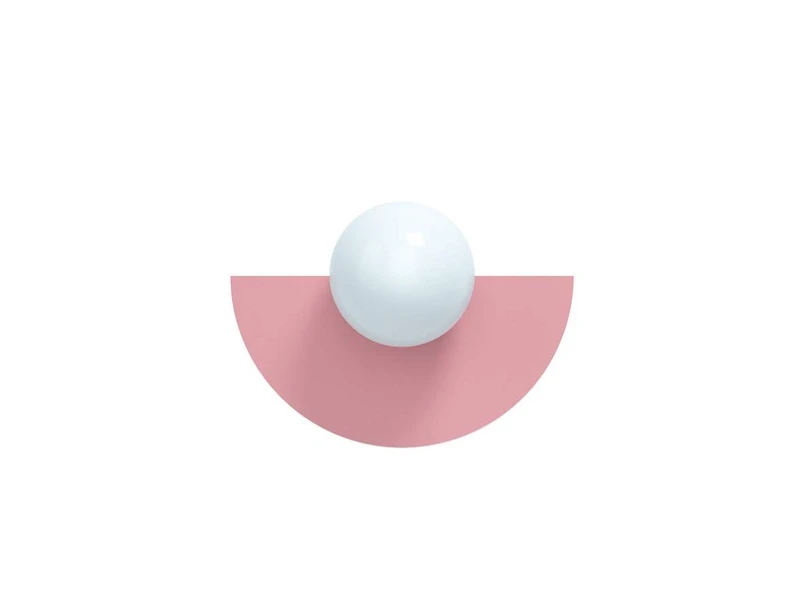 Swedish Ninja – Candy Big Circle 180 S Wandleuchte, pink