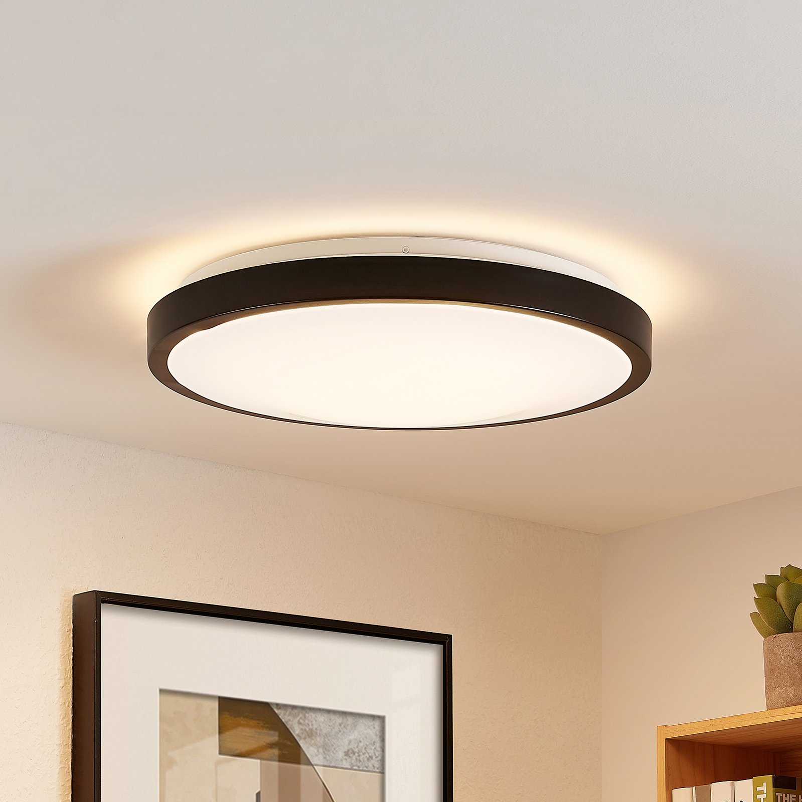 Lindby Villum LED plafondlamp, 42,5 cm