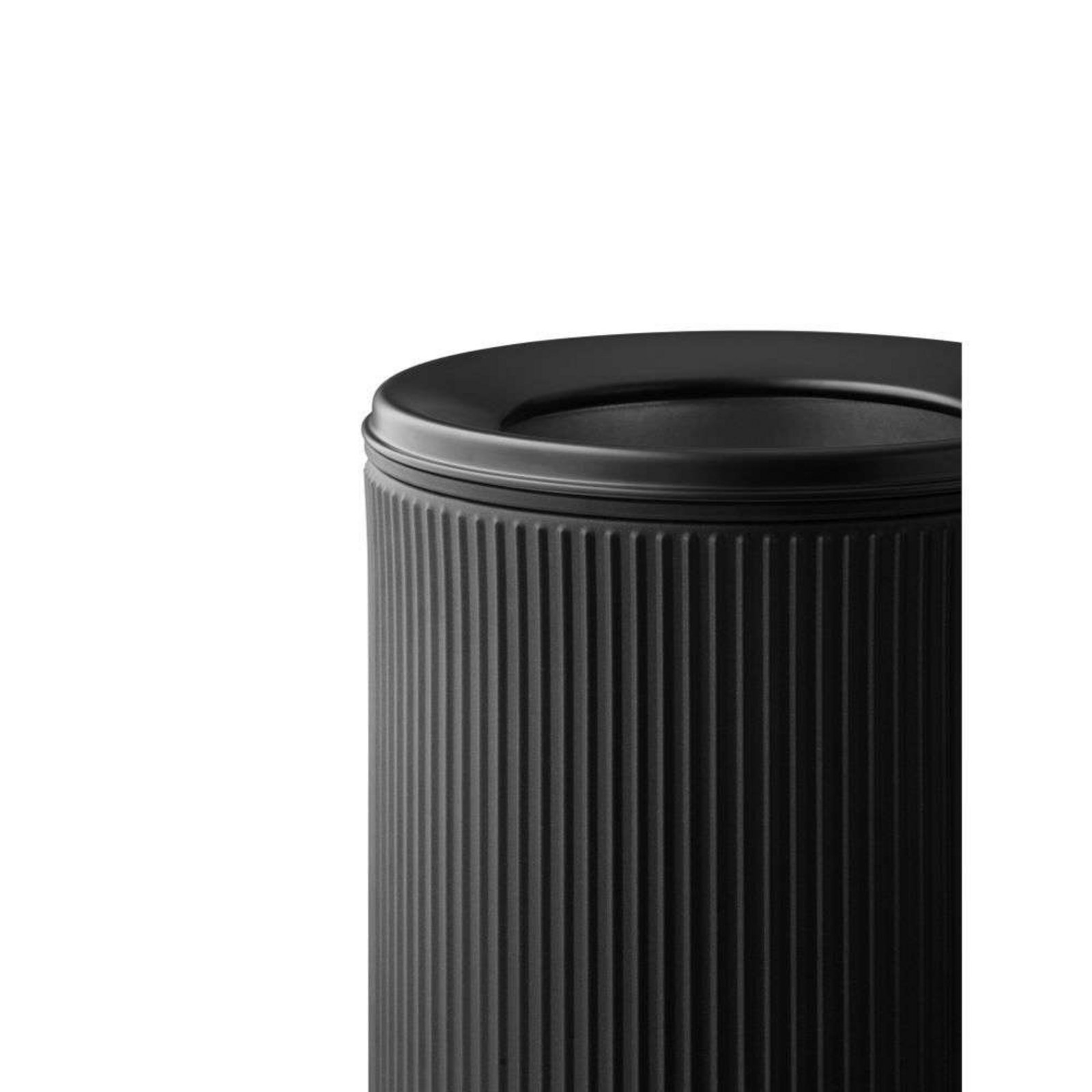 Vipp18 Open Top Bin Black/Black - Vipp