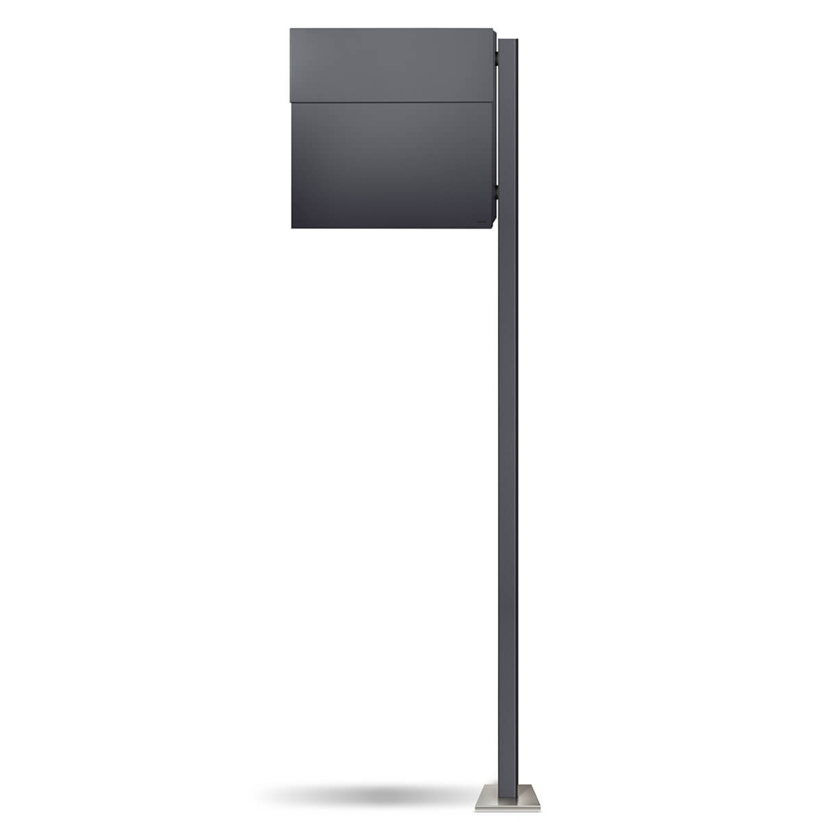 Letterman IV free-standing letterbox, anthracite