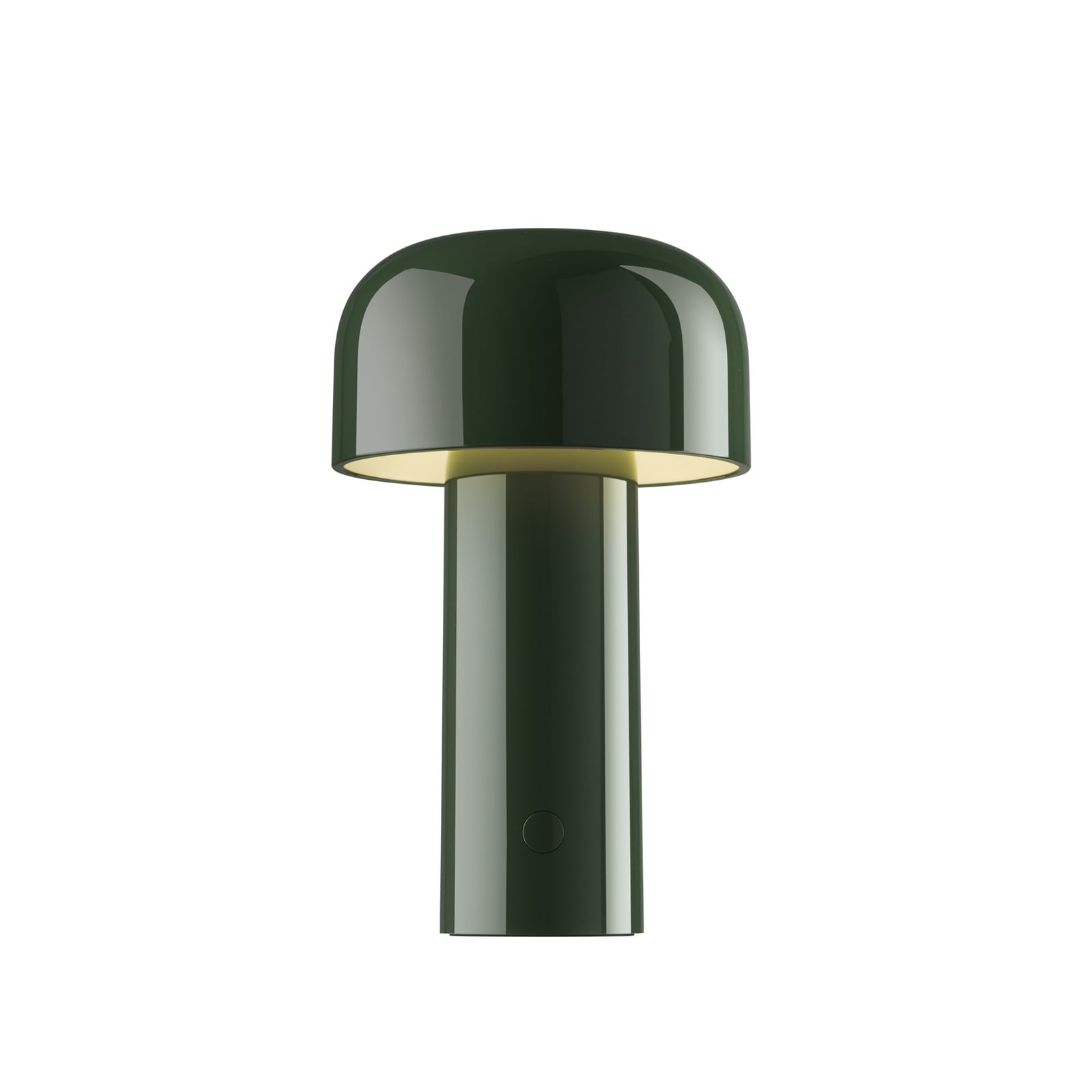 Lampada LED da tavolo Bellhop, verde, 21 cm, dimmerabile, IP54 - FLOS Lampada LED da tavolo Bellhop, verde, 21 cm, dimmerabile, IP54 - FLOS