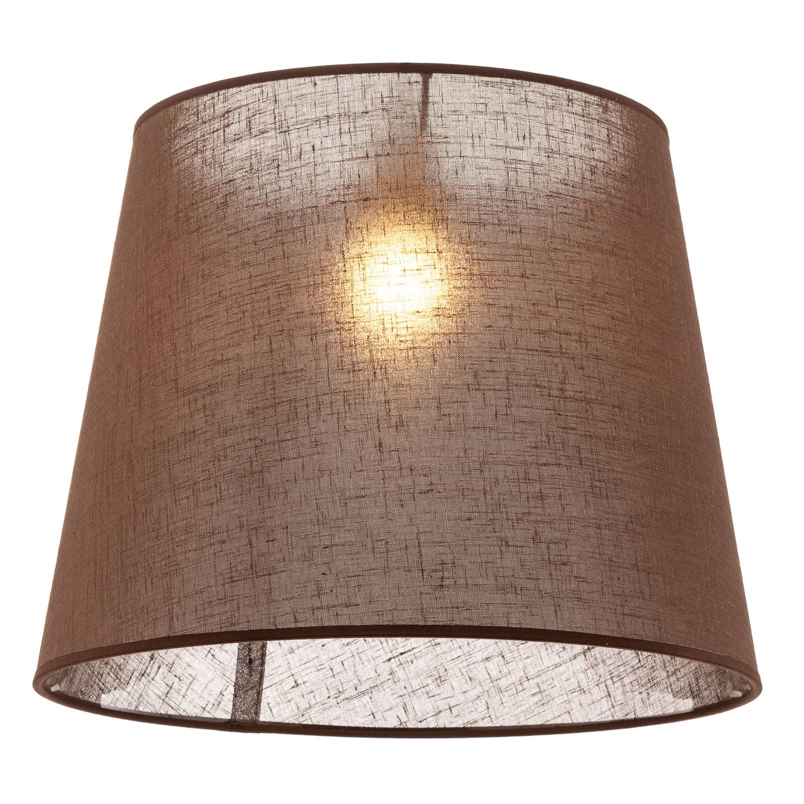 Classic L lampeskærm til hængelamper, brun/klar