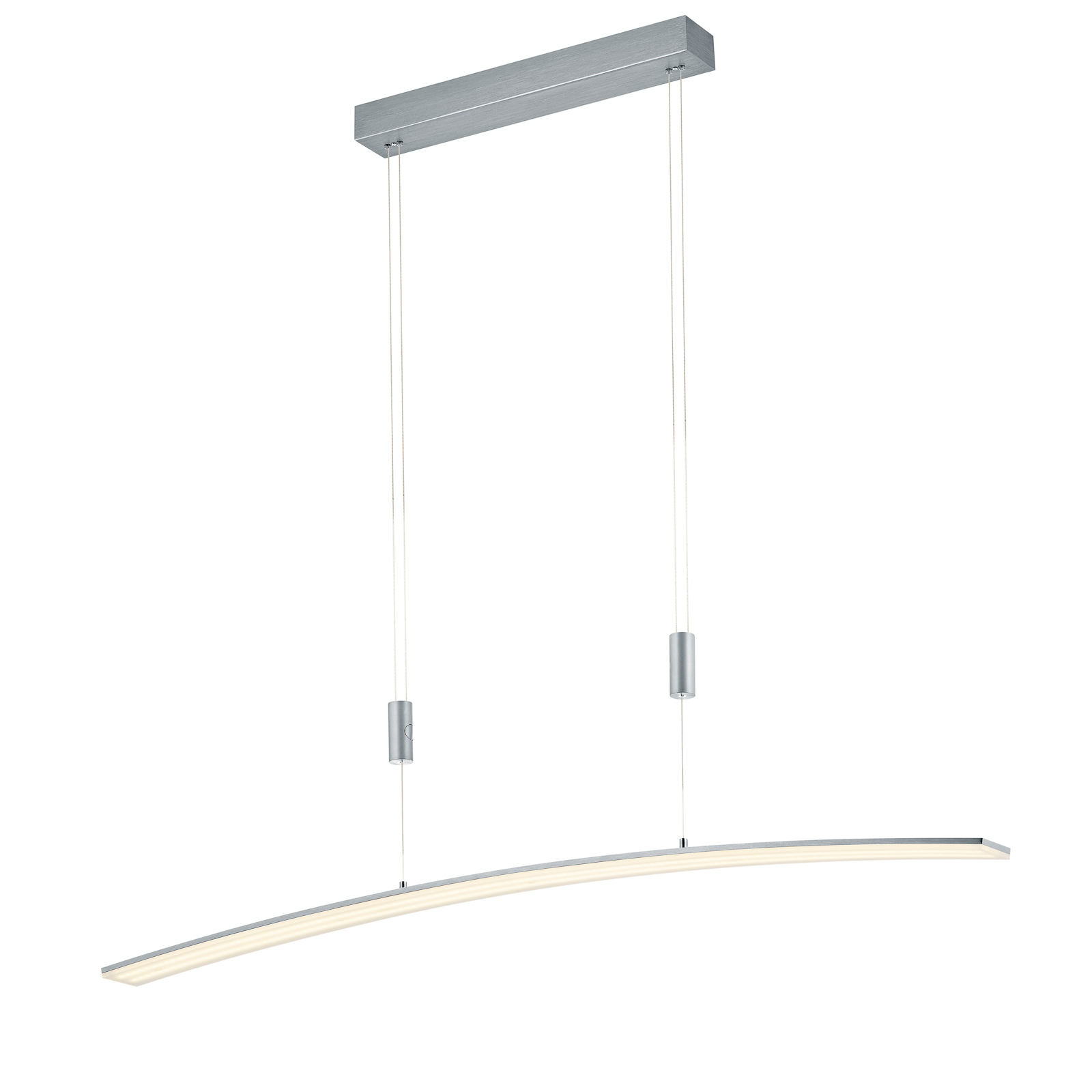 LED-Pendelleuchte New Loire, aluminium